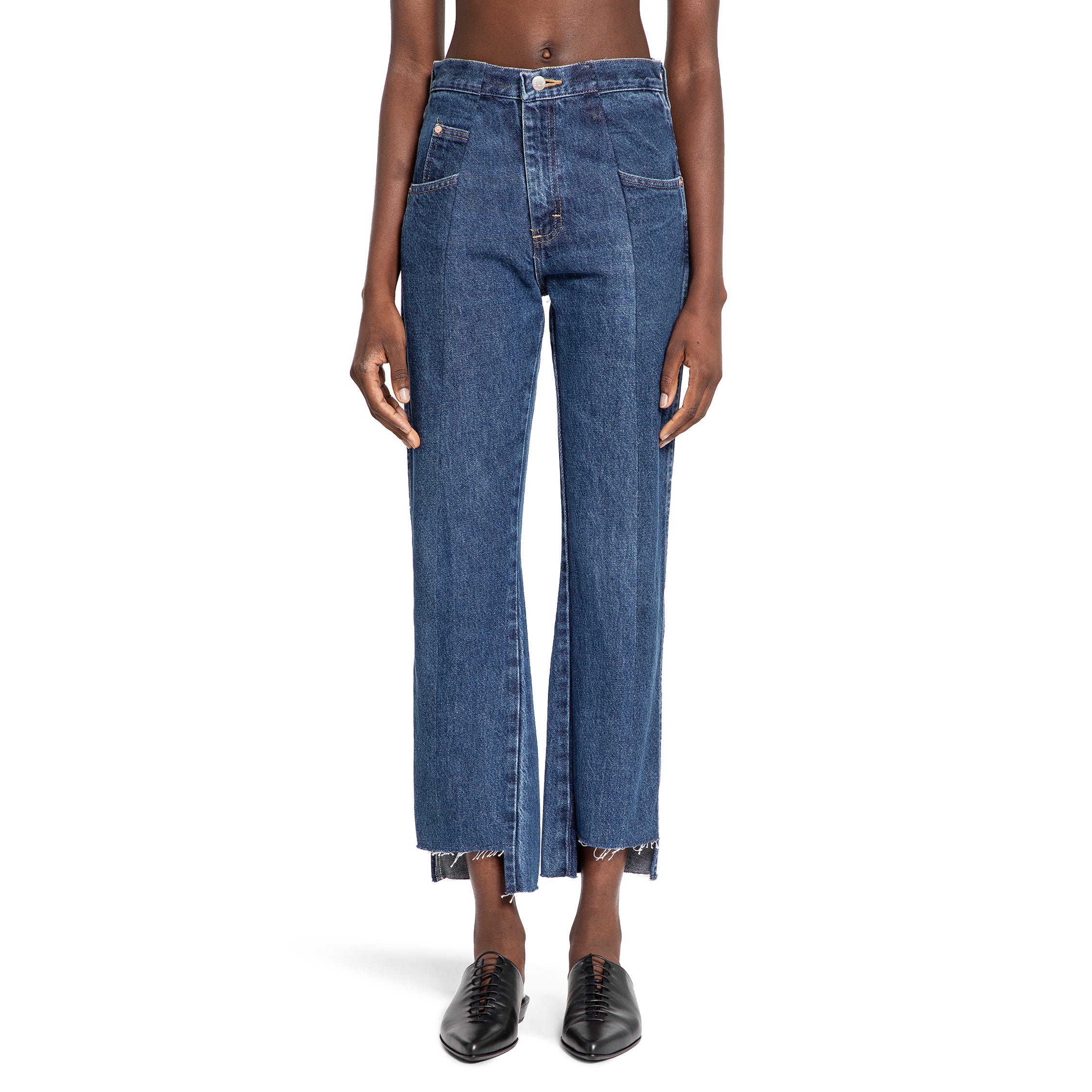 E. L.V. DENIM WOMAN BLUE JEANS