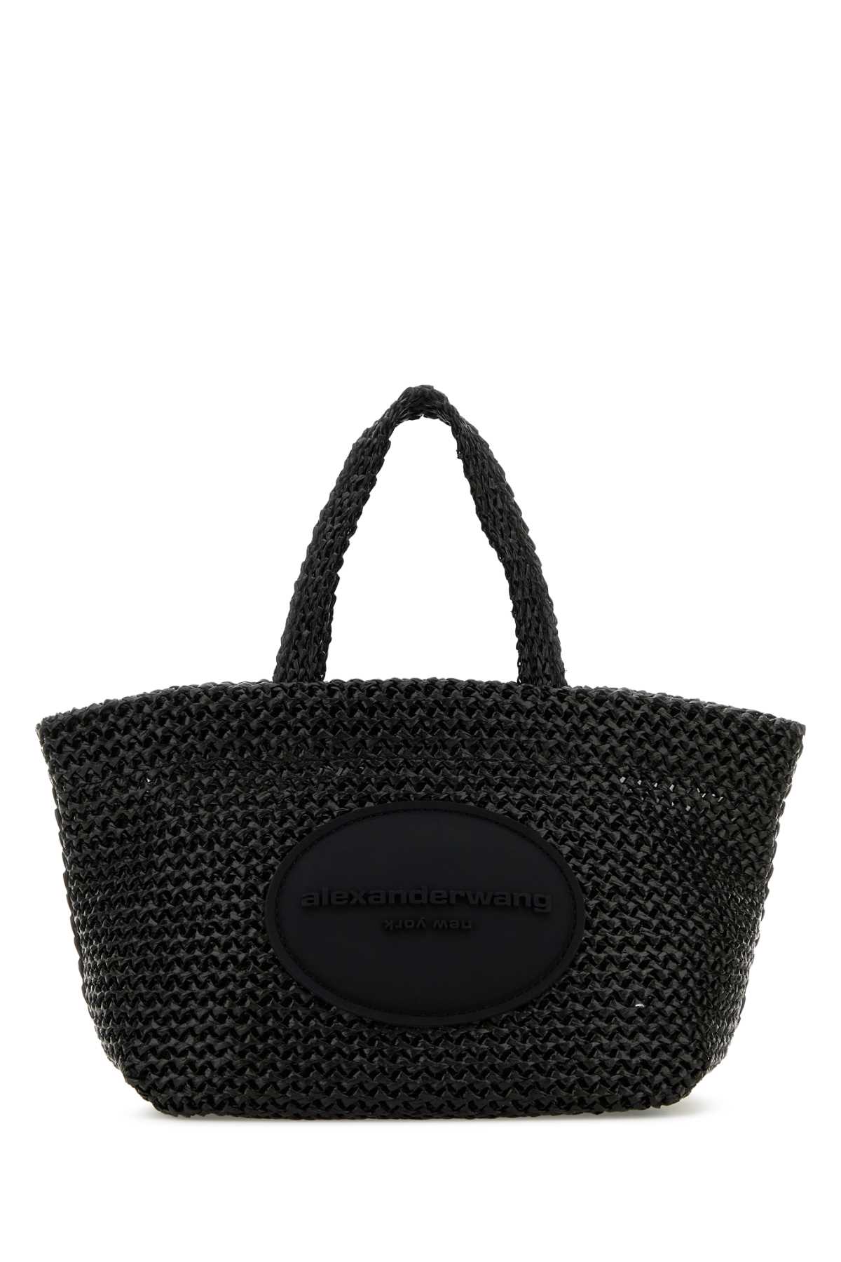 Alexander Wang Punch 小号拉菲草手提包
