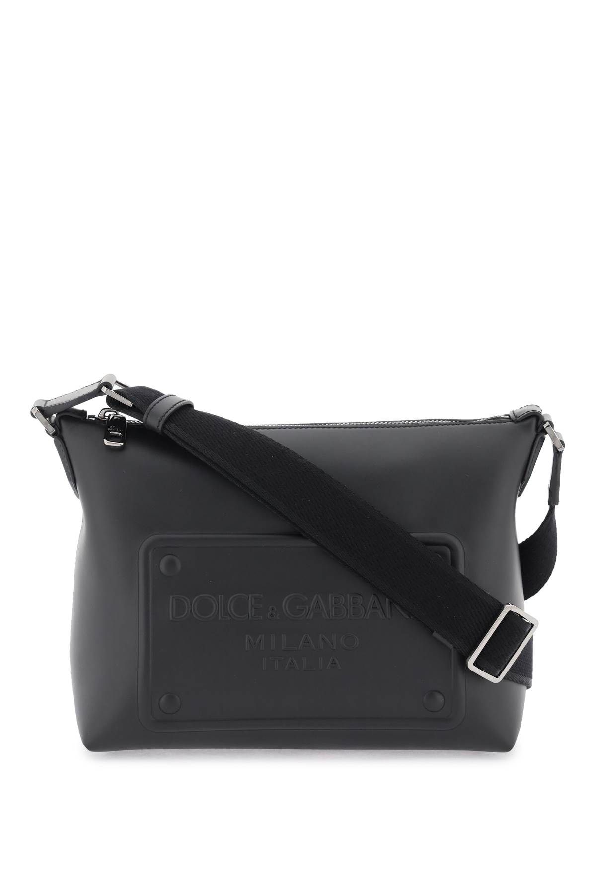 Dolce & Gabbana 迷你皮革斜挎包 压纹Logo