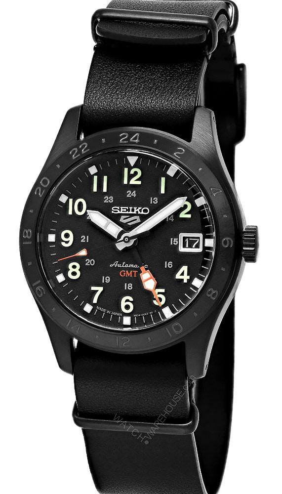 SEIKO 5 Sports Field GMT Automatic 39.4MM Men's Watch SSK025