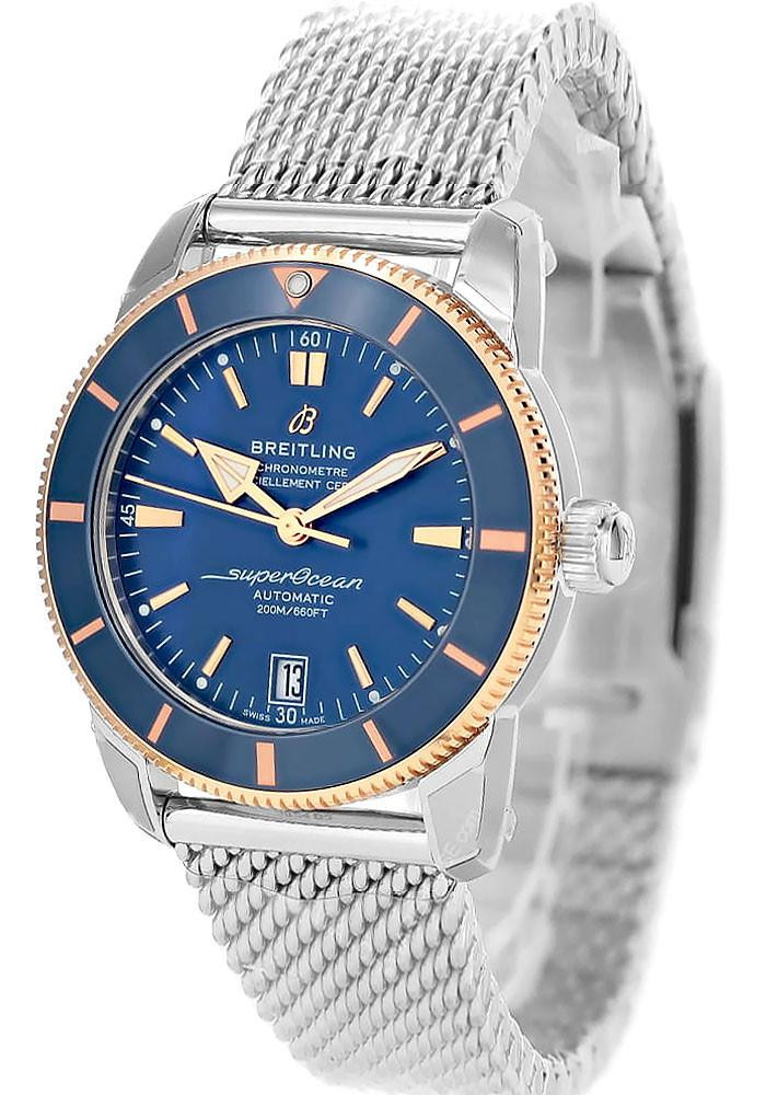 BREITLING Superocean Heritage B20 Automatic 42MM Blue Dial Men's Watch UB2010161C1A1