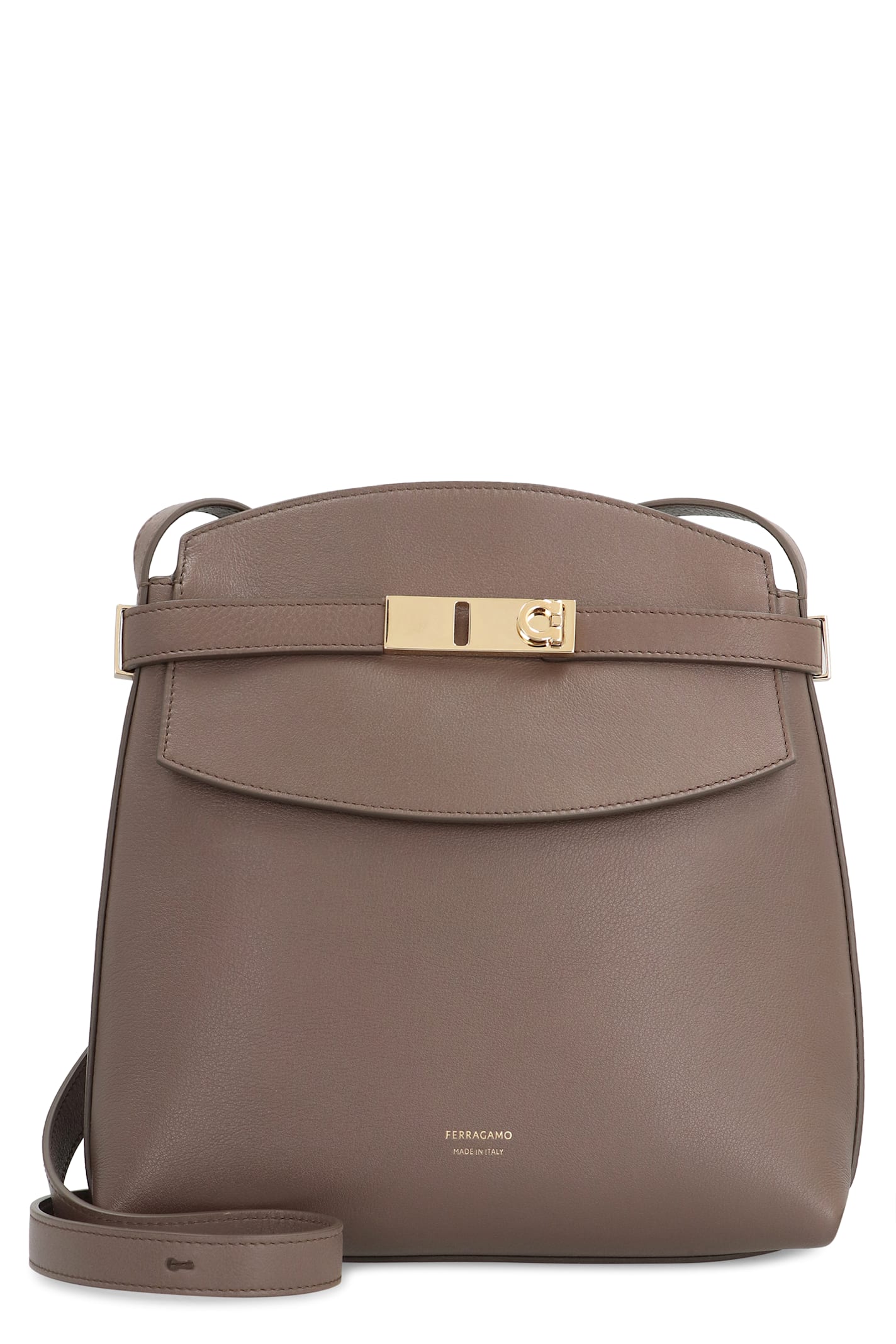 Ferragamo 皮革斜挎包