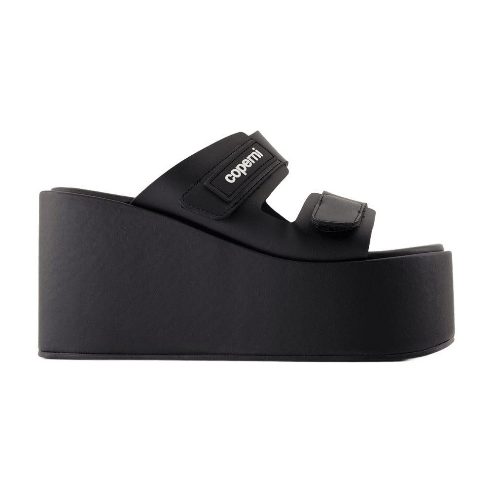 Coperni Patch Wedge Sandals