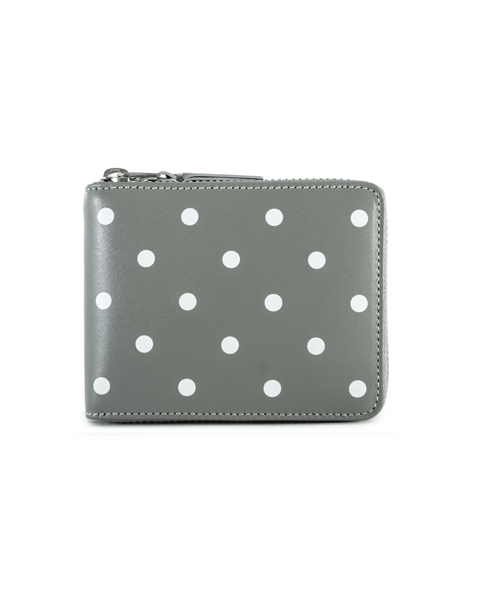 Comme des Garçons Wallet Dots Printed Leather Line
