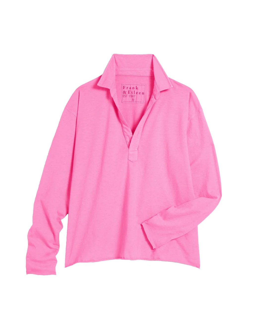 Patrick Popover Henley Pink Lemonade