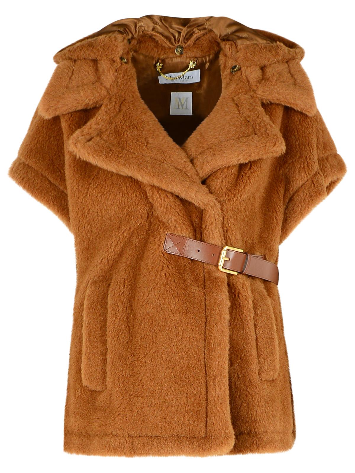 Max Mara lanoso Beige Alpaca Blend Cape