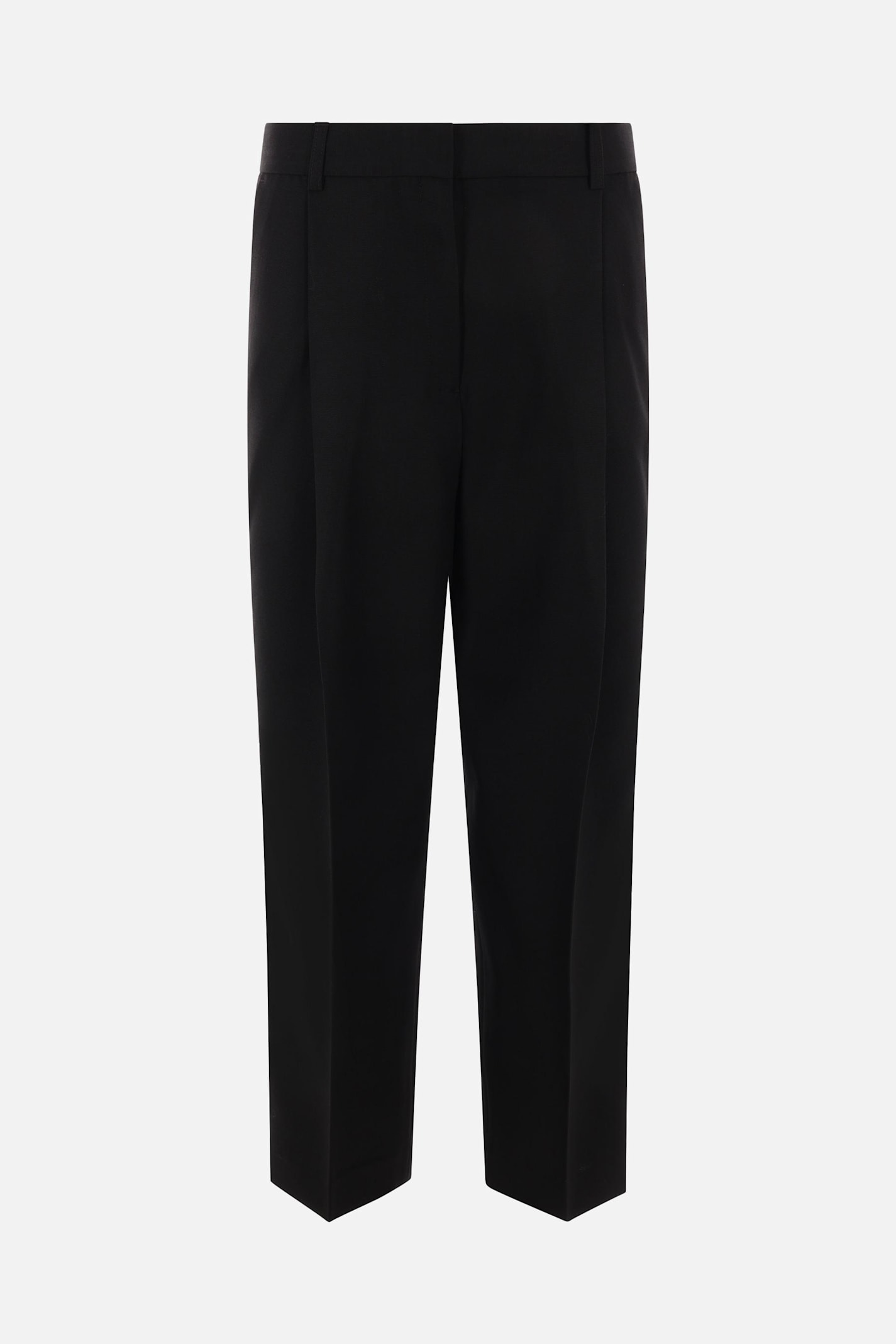 Totême Wool Blend Pleated Trousers