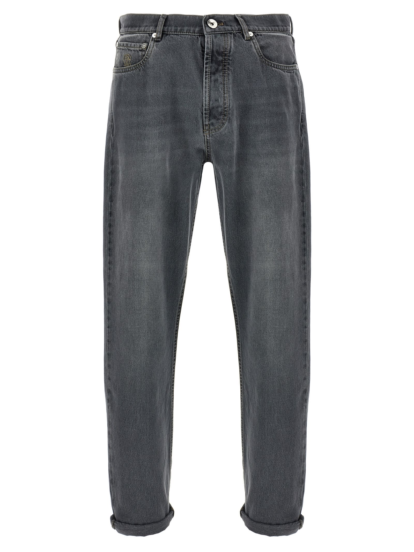 Brunello Cucinelli 成衣染色牛仔裤