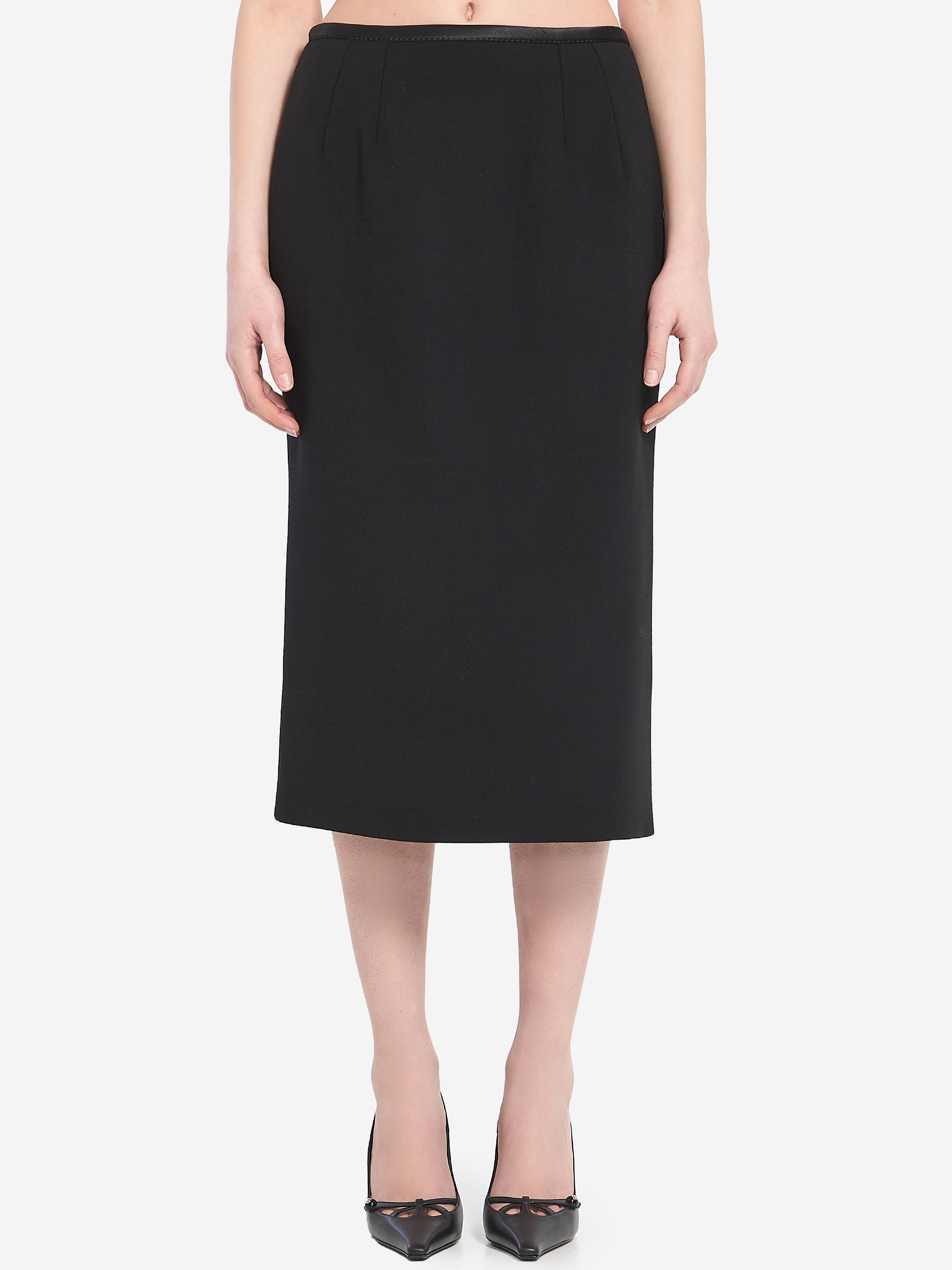Pencil longuette skirt