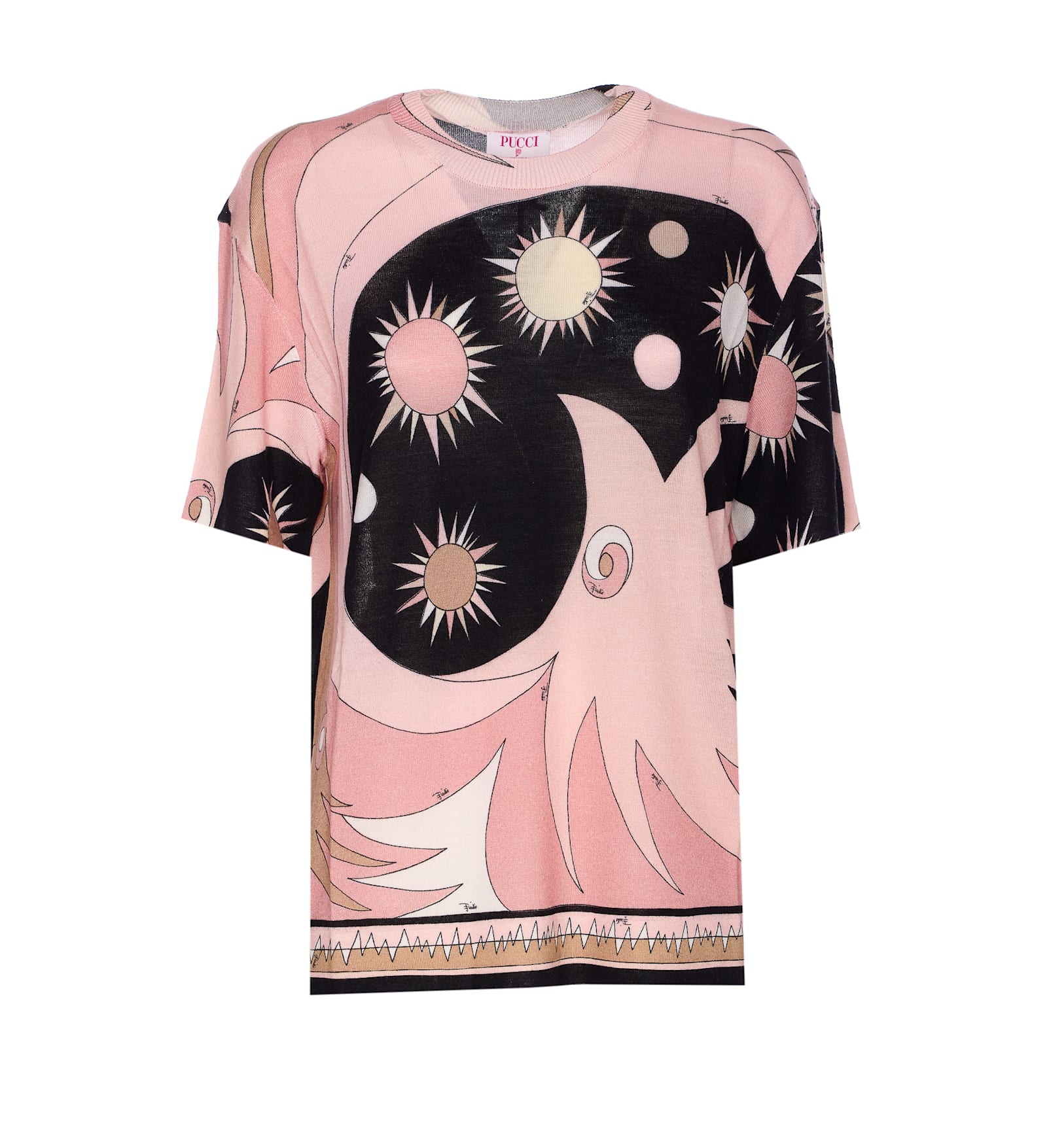 Pucci 星星印花T恤