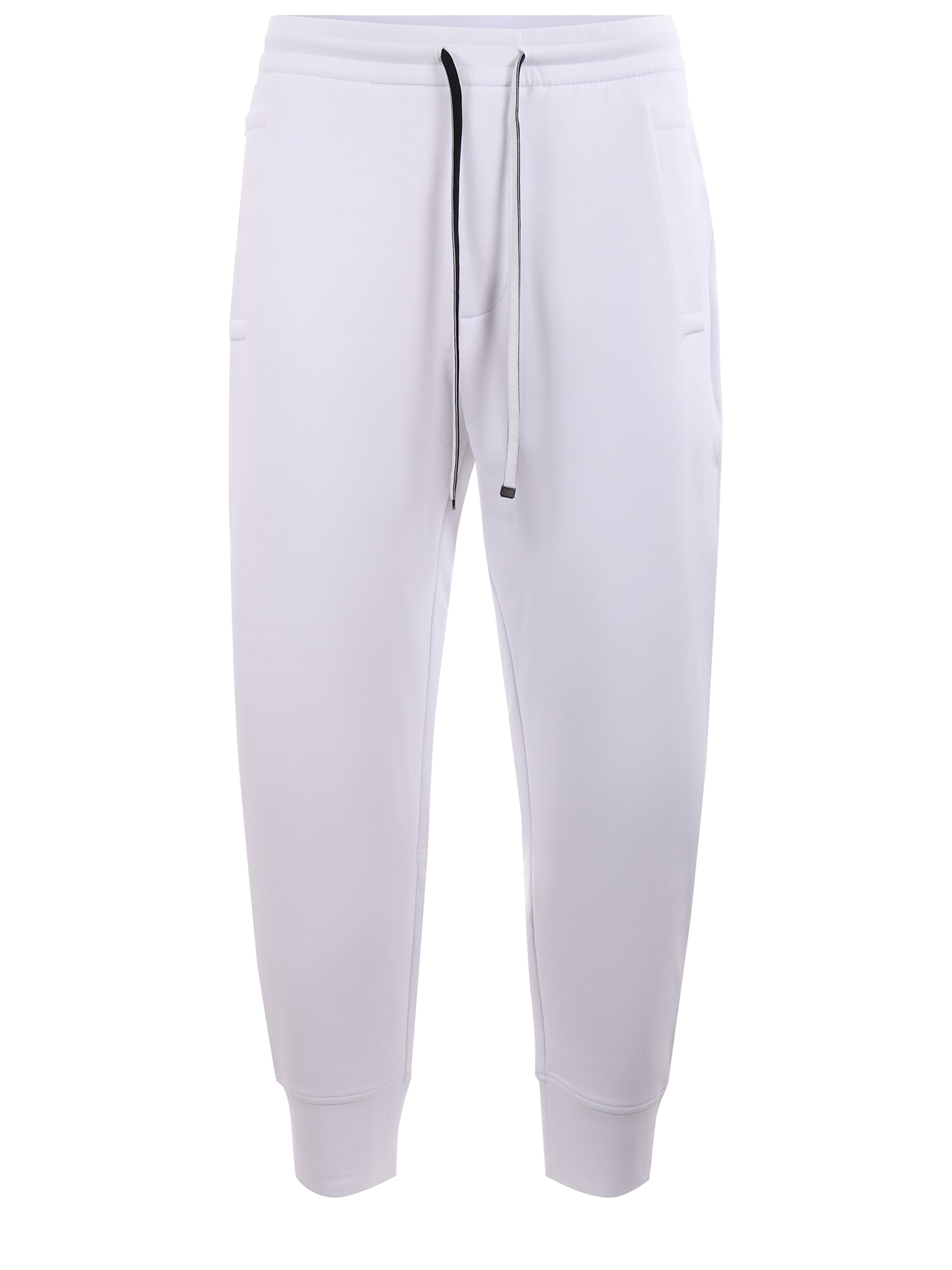 Emporio Armani 棉混纺慢跑裤