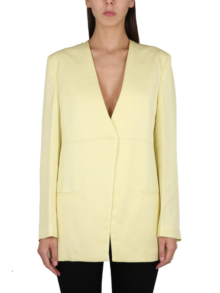 Jil Sander 后背开叉夹克