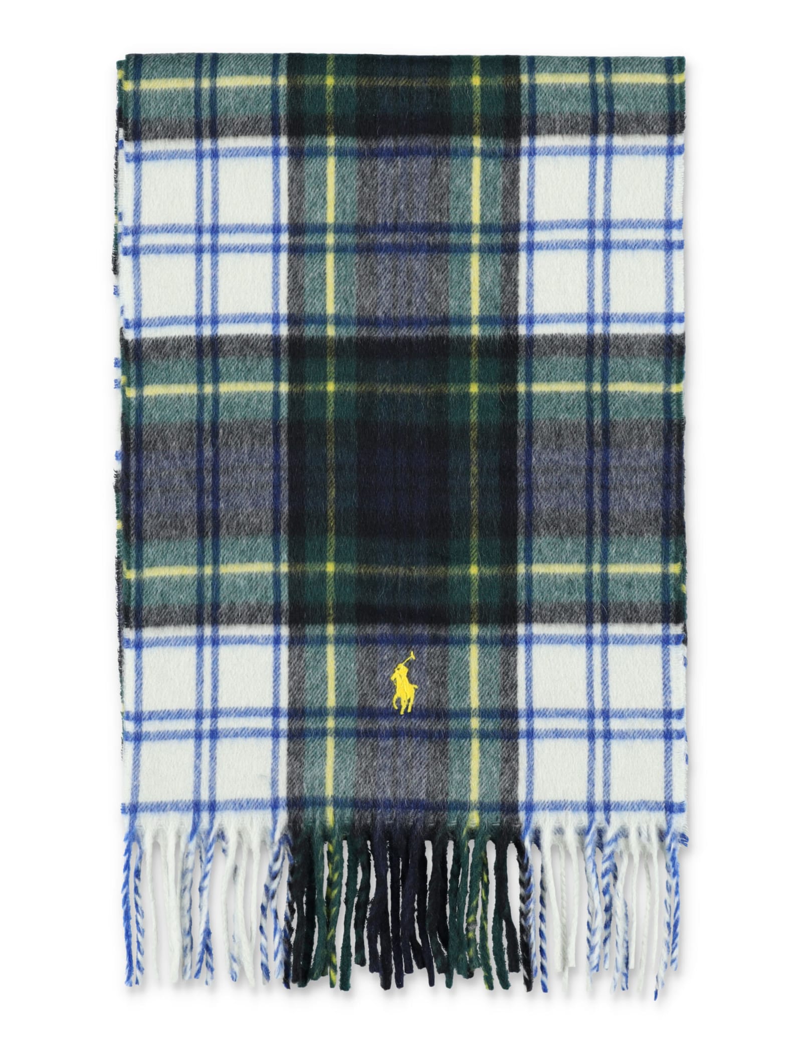 Polo Ralph Lauren围巾格子呢