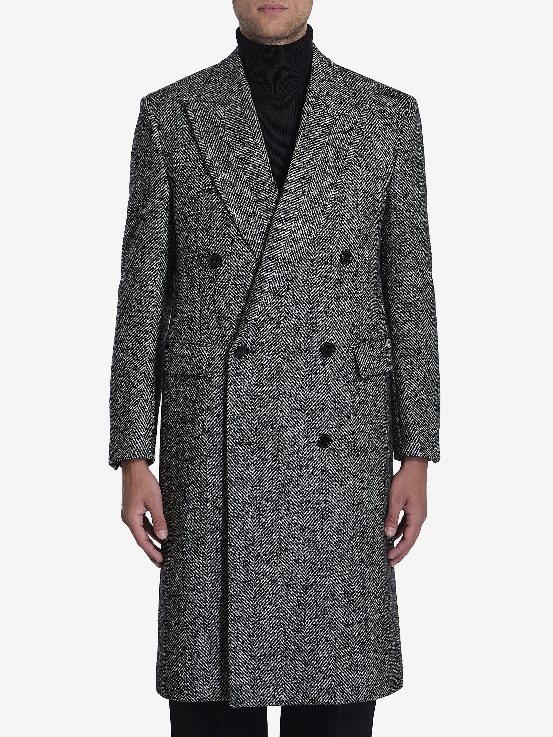 Herringbone coat