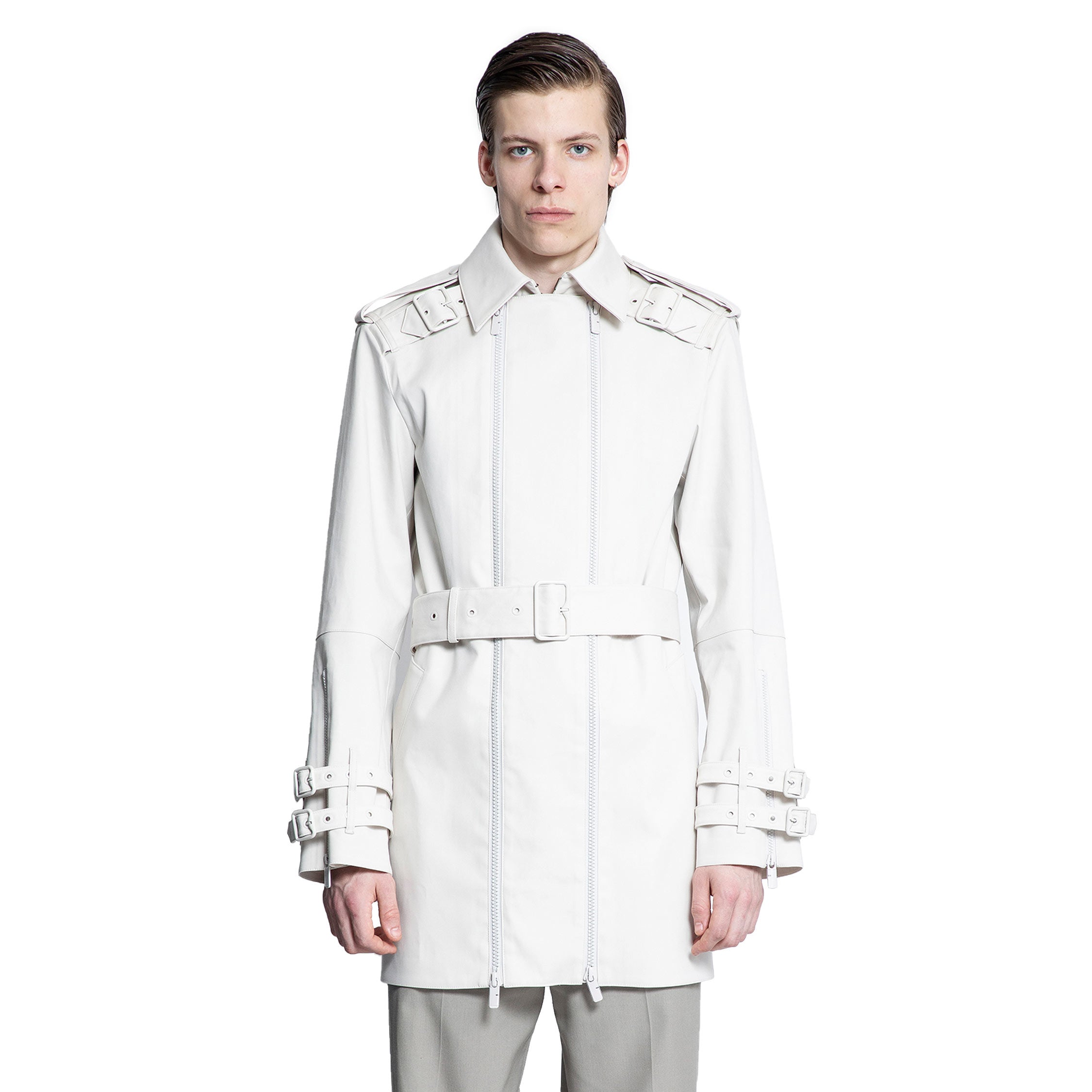 BURBERRY MAN WHITE COATS