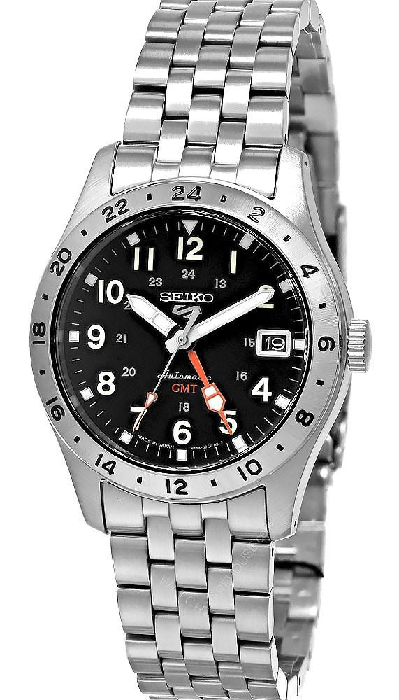 SEIKO 5 Sports Field GMT Automatic 39.4MM Men's Watch SSK023