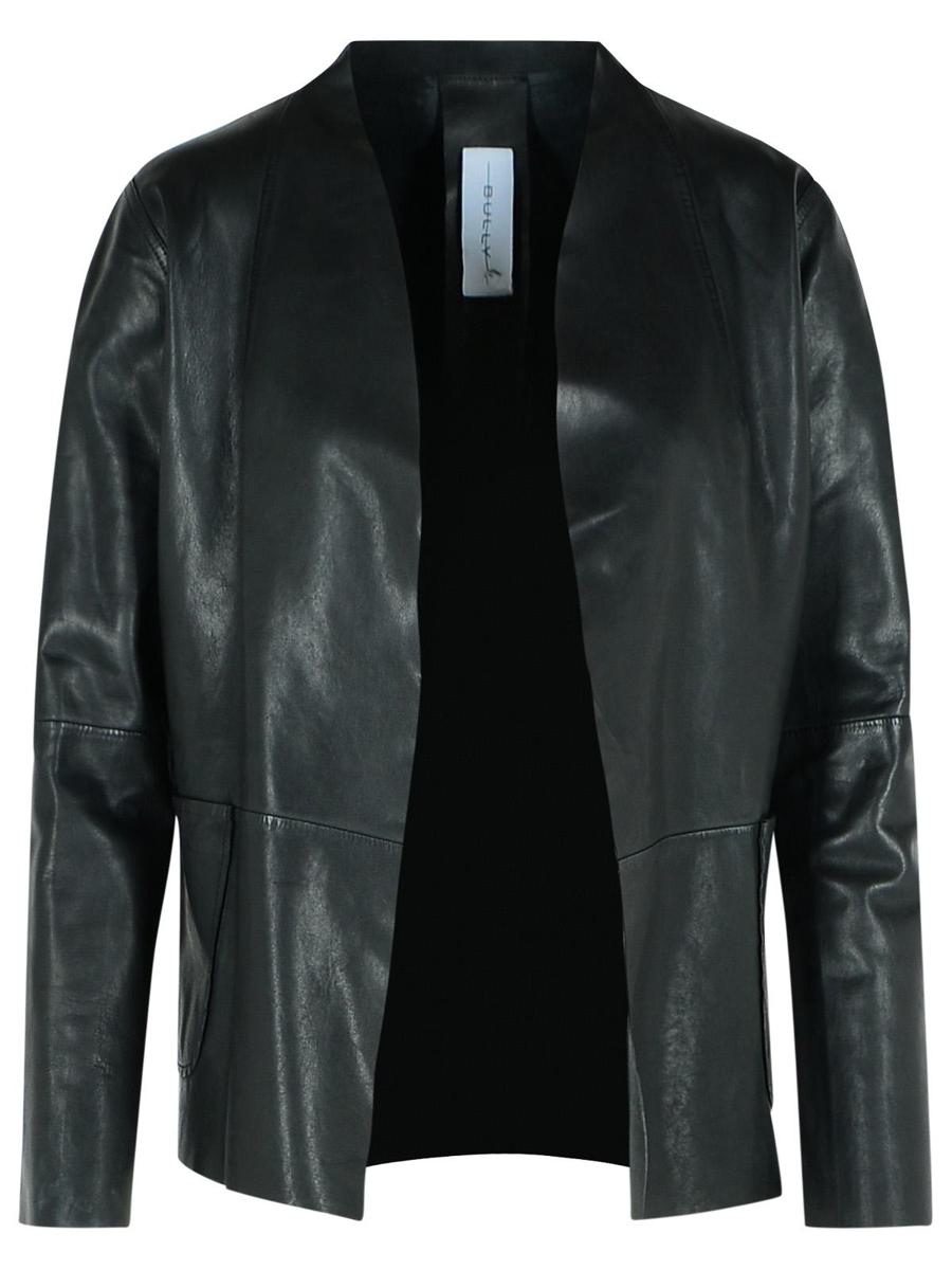 Bully Black Leather Jacket