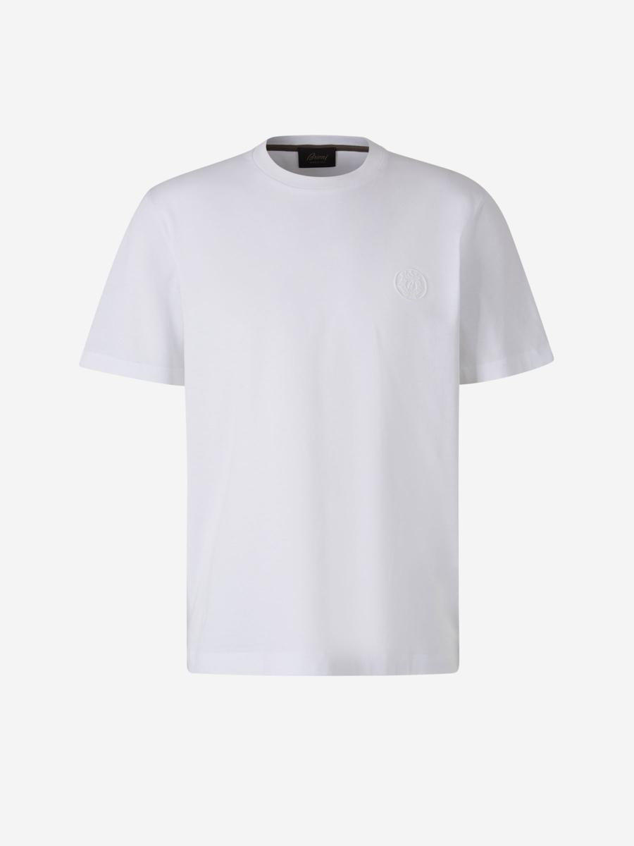 Brioni 棉质Logo T恤