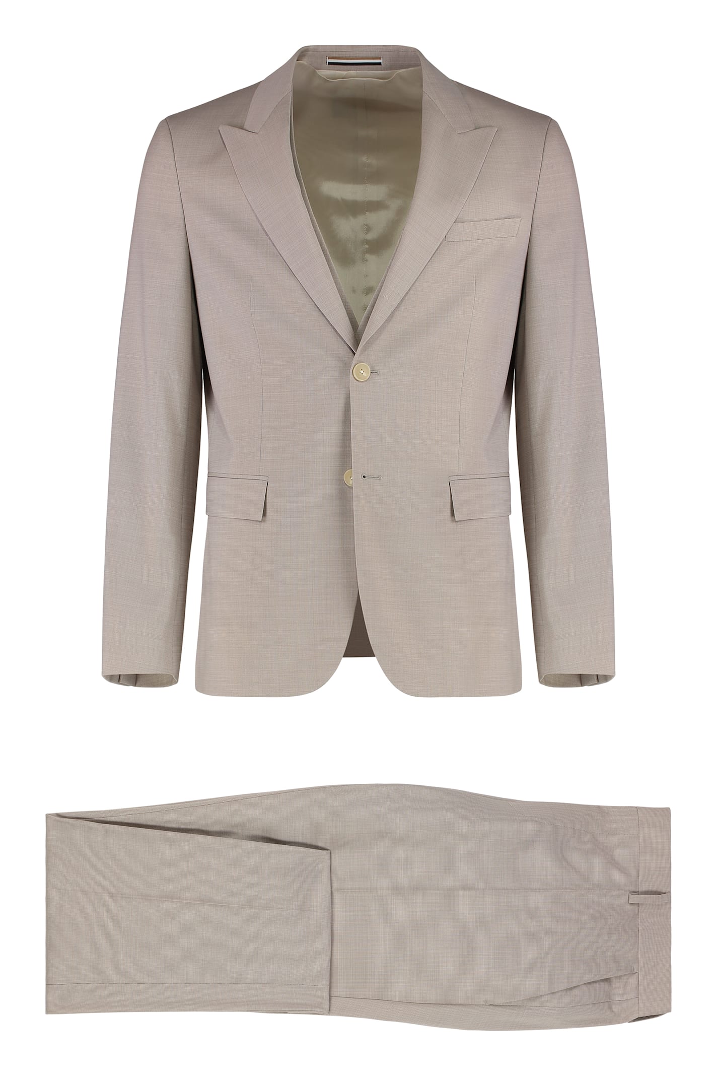 Hugo Boss Houston Stretch Wool Three-pieces Suit