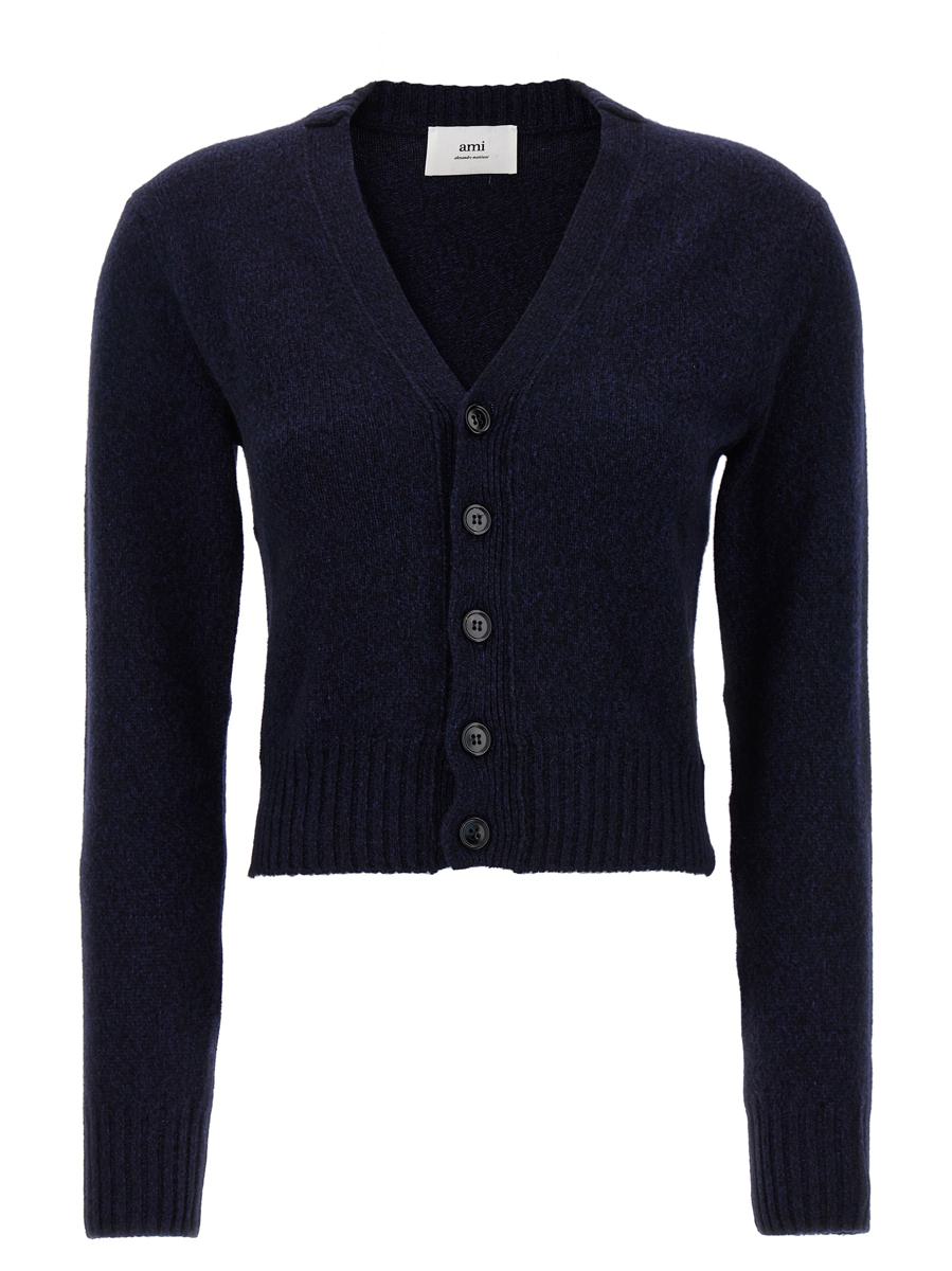 AMI Paris 'Ami De Coeur' Cardigan