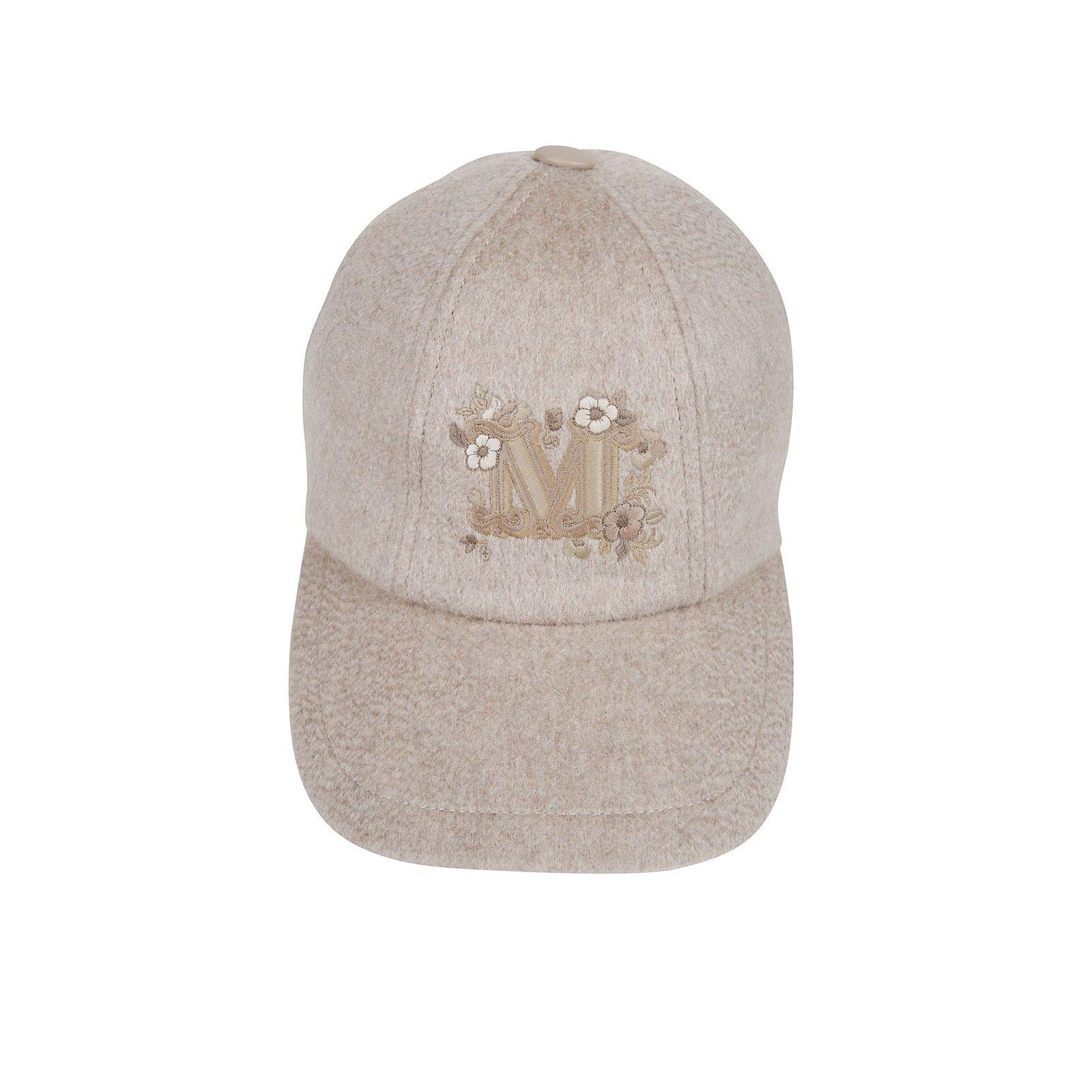 Max Mara Logo Embroidered Baseball Cap