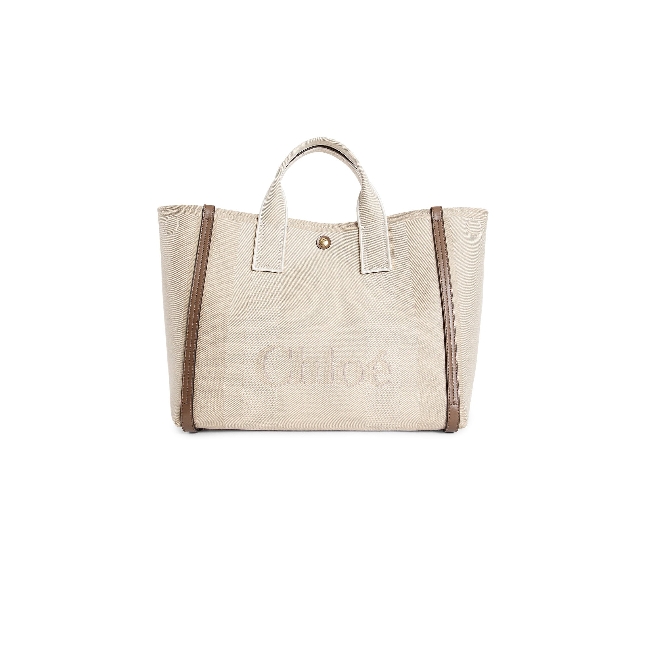 CHLOÉ WOMAN BEIGE TOTE BAGS
