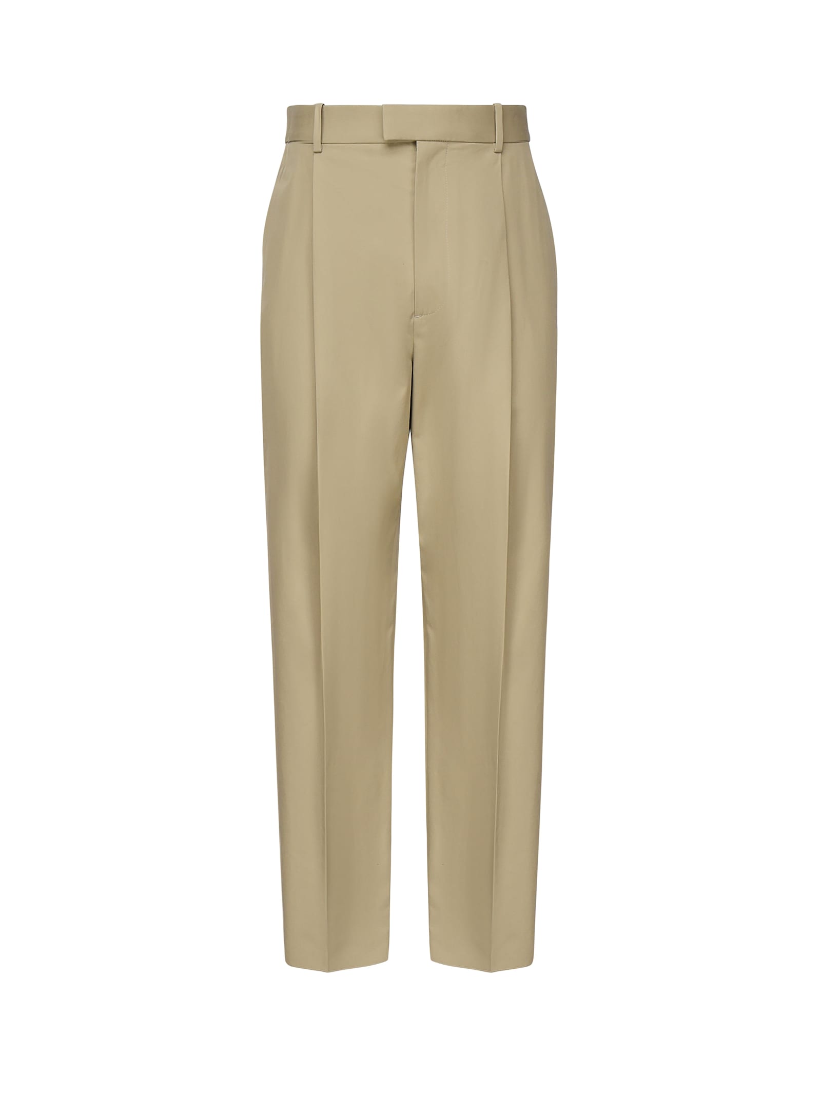 Bottega Veneta Lightweight Cotton Twill Trousers