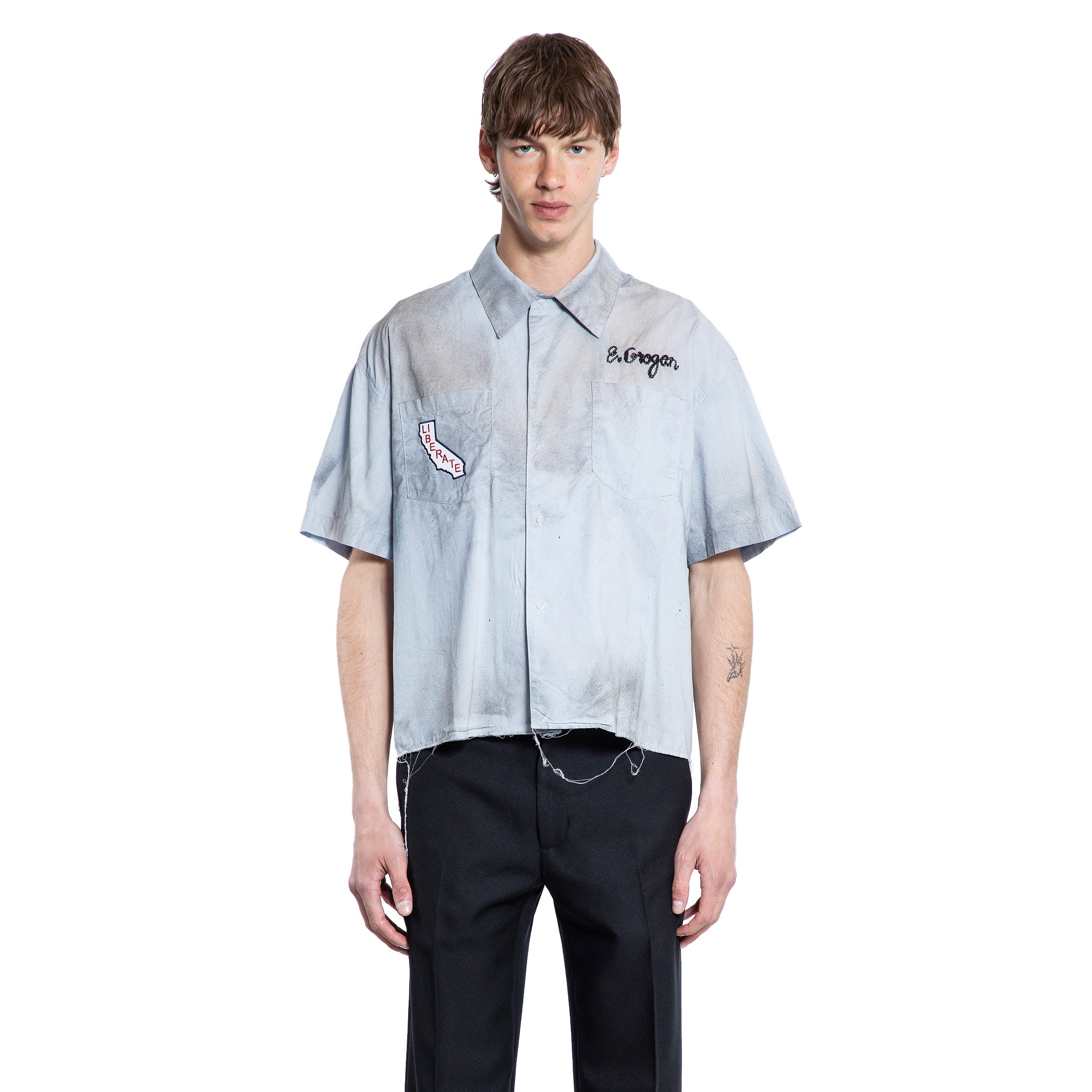 PALY HOLLYWOOD MAN BLUE SHIRTS