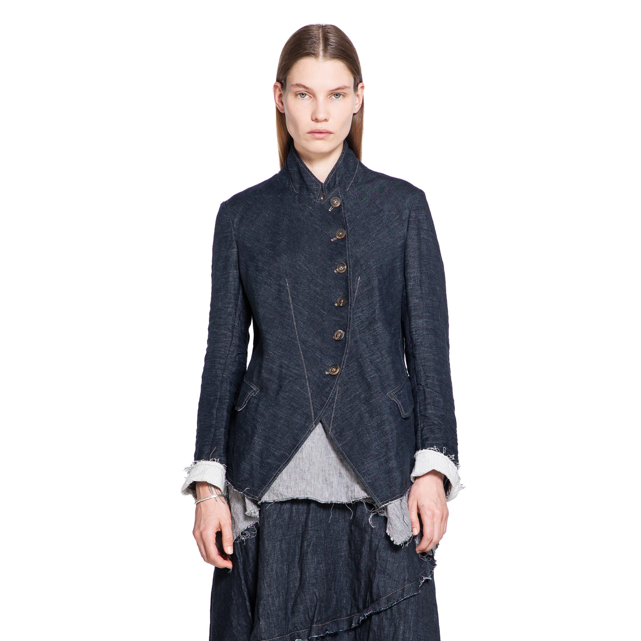 FORME D'EXPRESSION WOMAN BLUE JACKETS