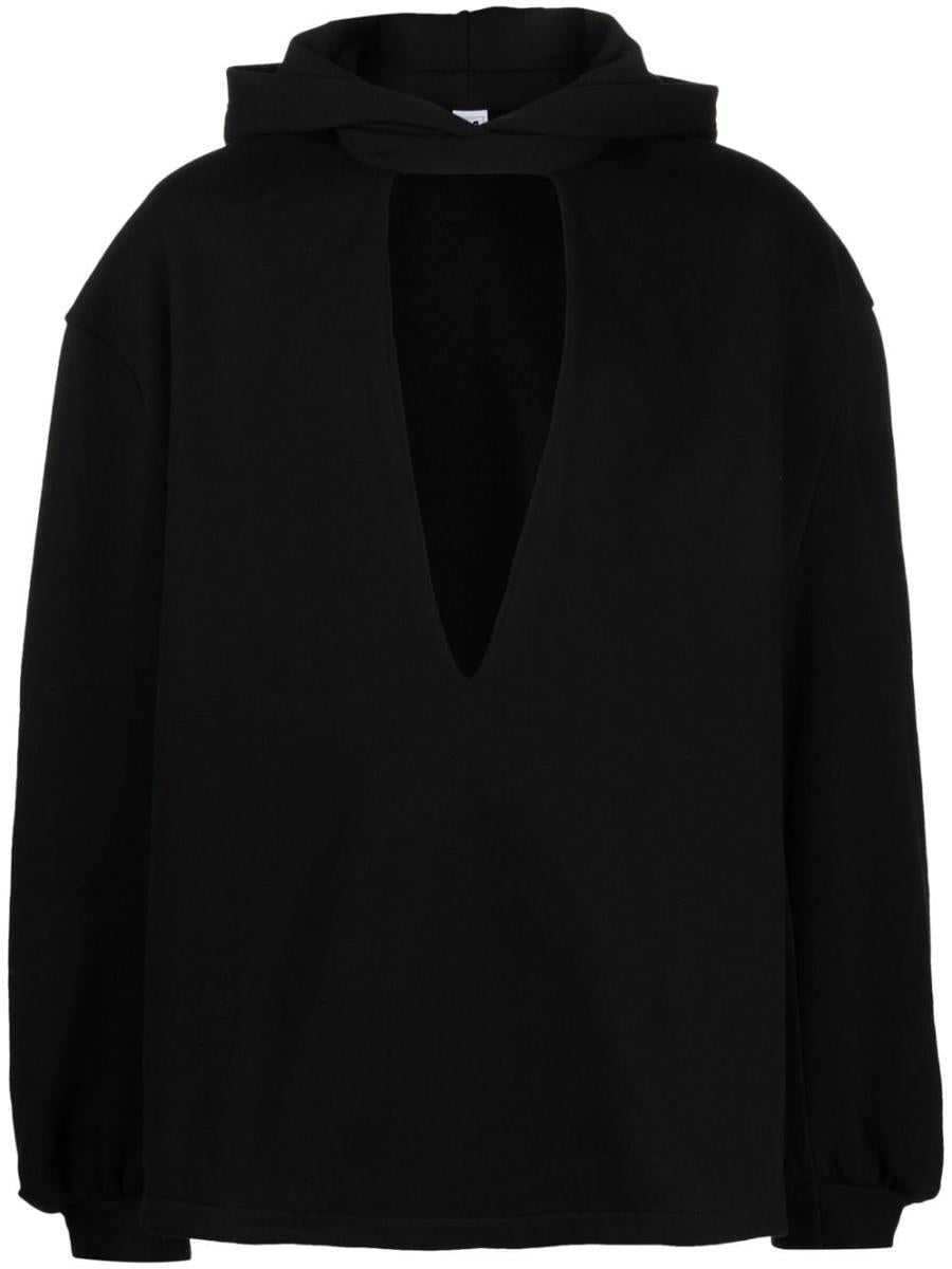 Random Identities Cutout Hoody Clothing