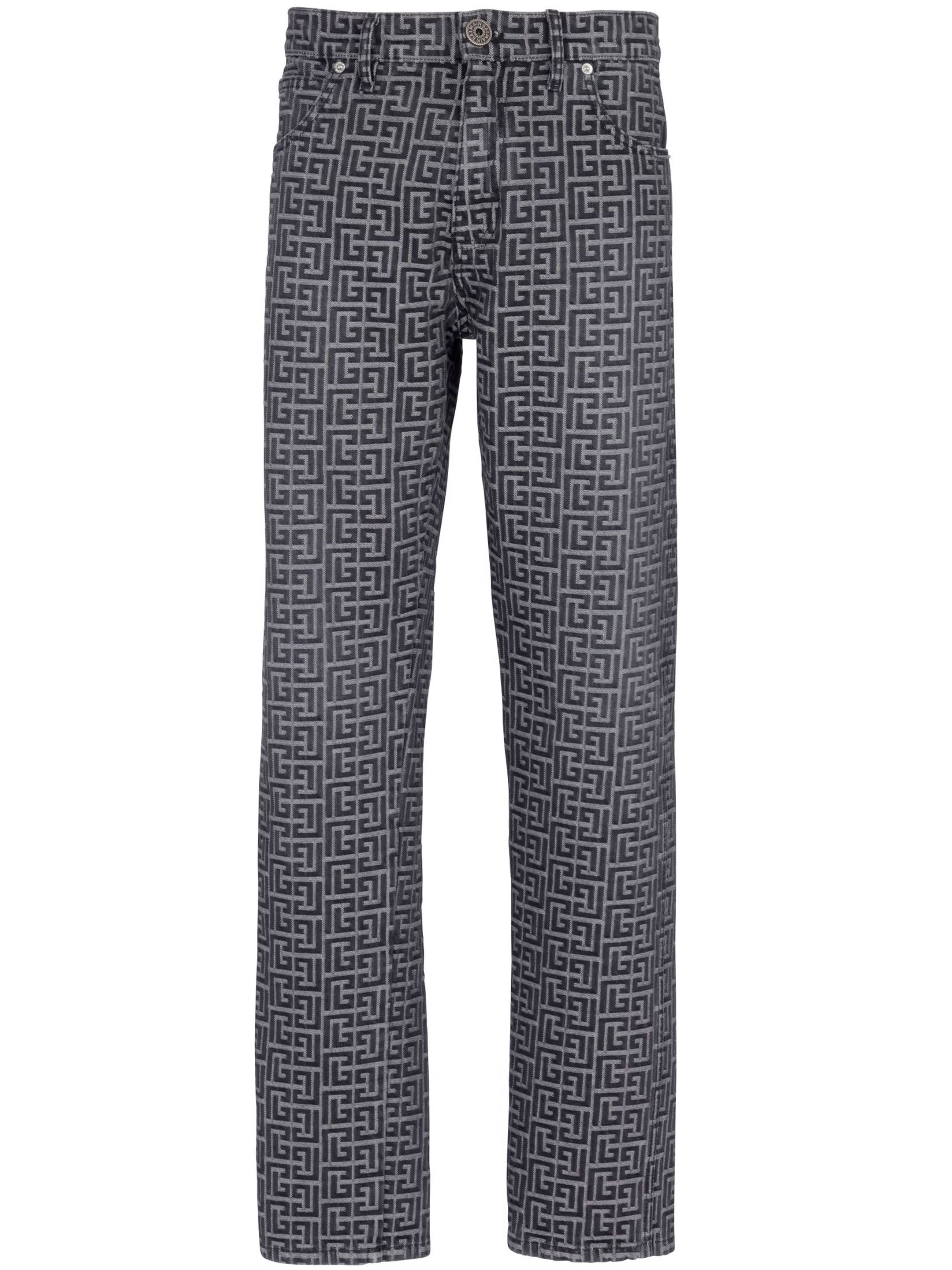 Jacquard Monogram jeans