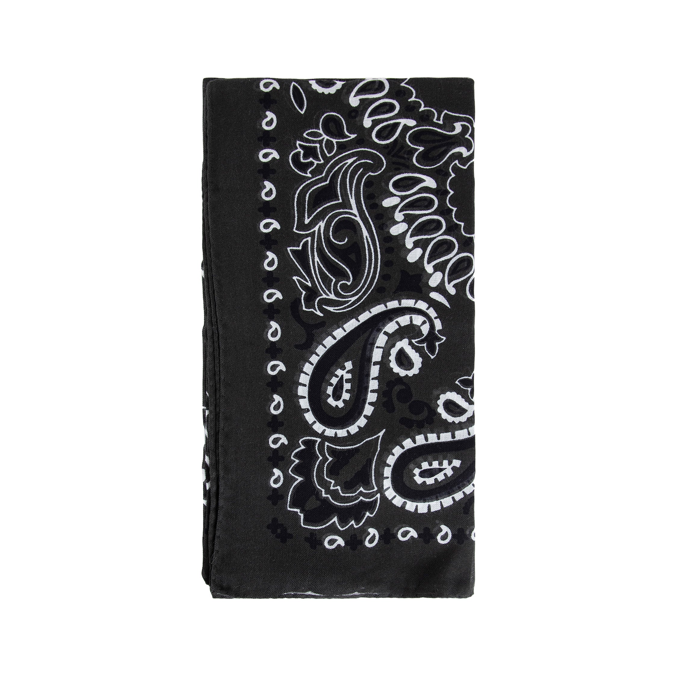 DESTIN UNISEX BLACK & WHITE SCARVES