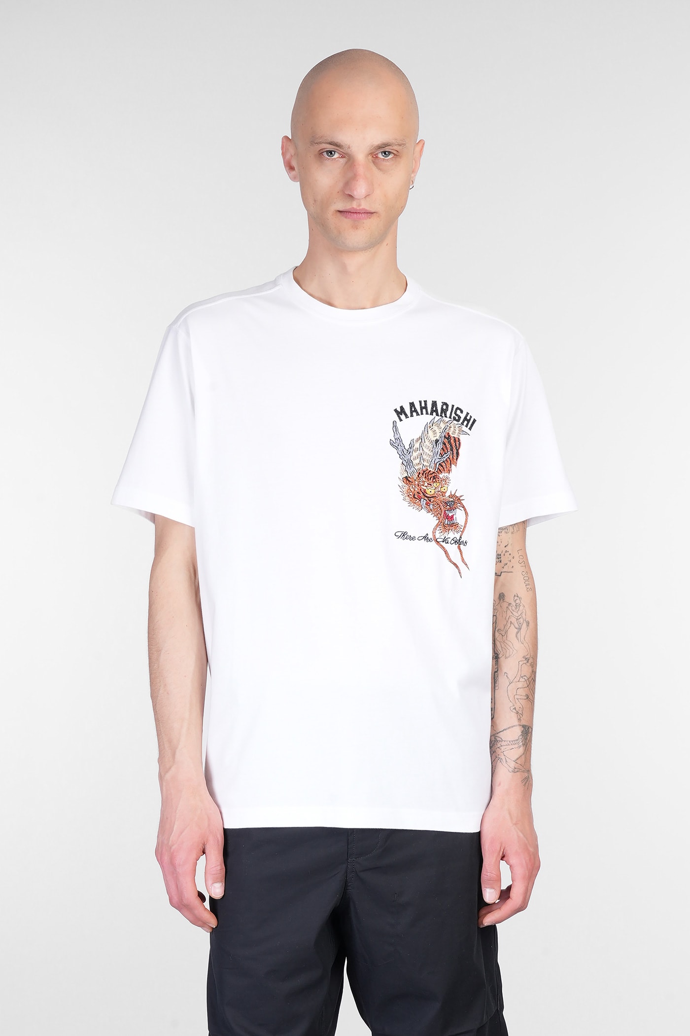 Maharishi 白色棉质T恤