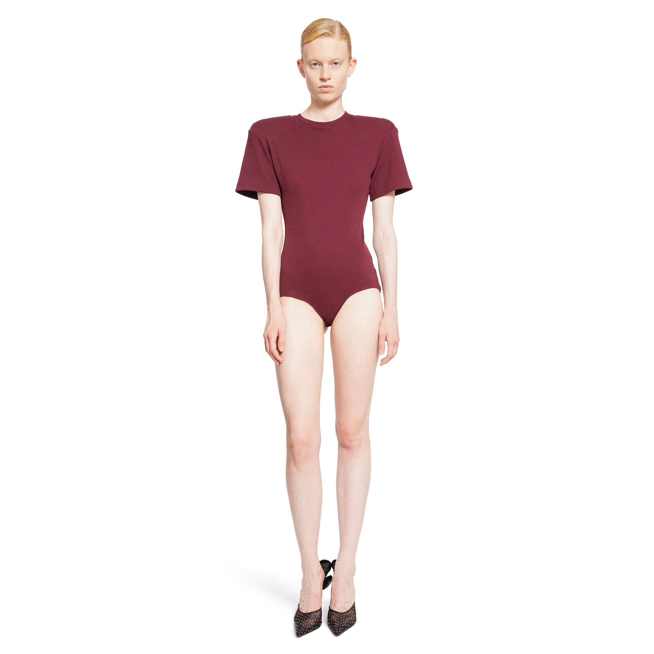MAGDA BUTRYM WOMAN RED BODYSUITS