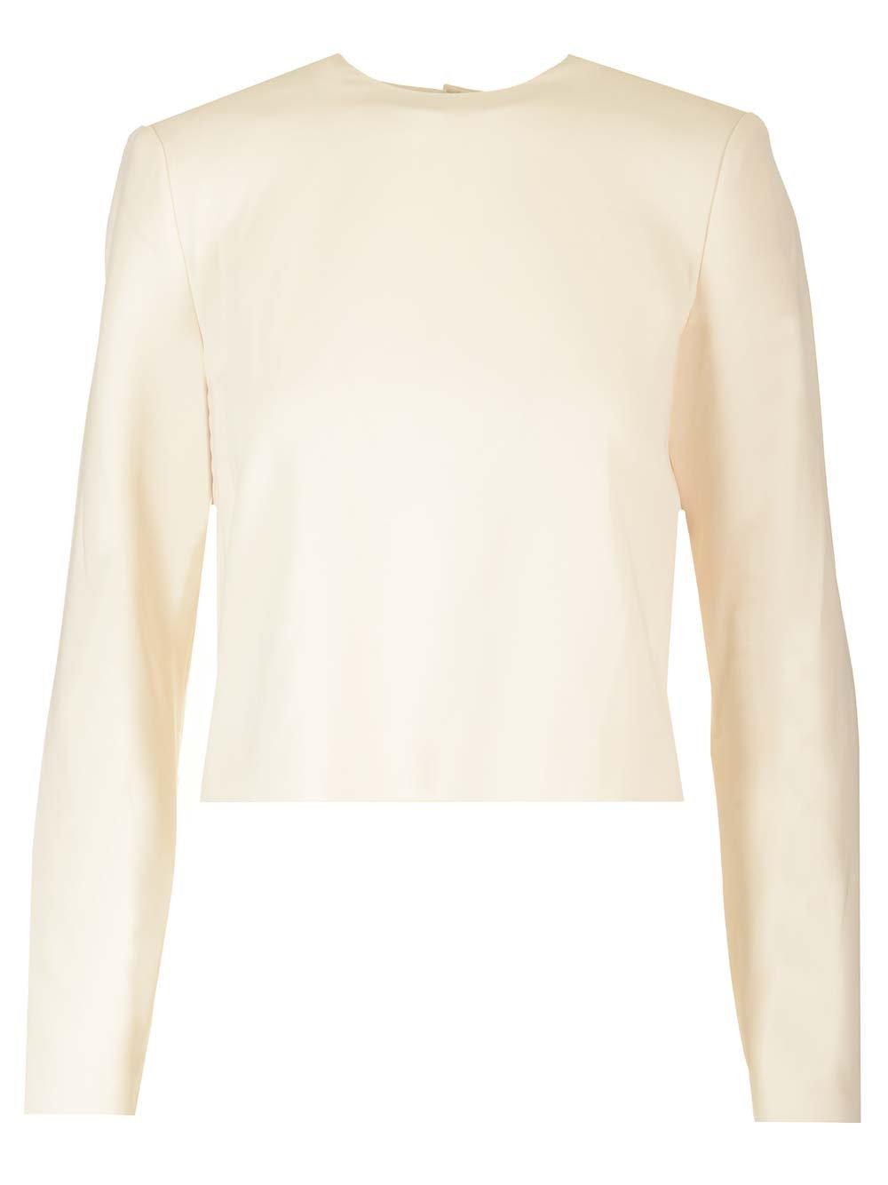 Theory Long Sleeved Crewneck Top