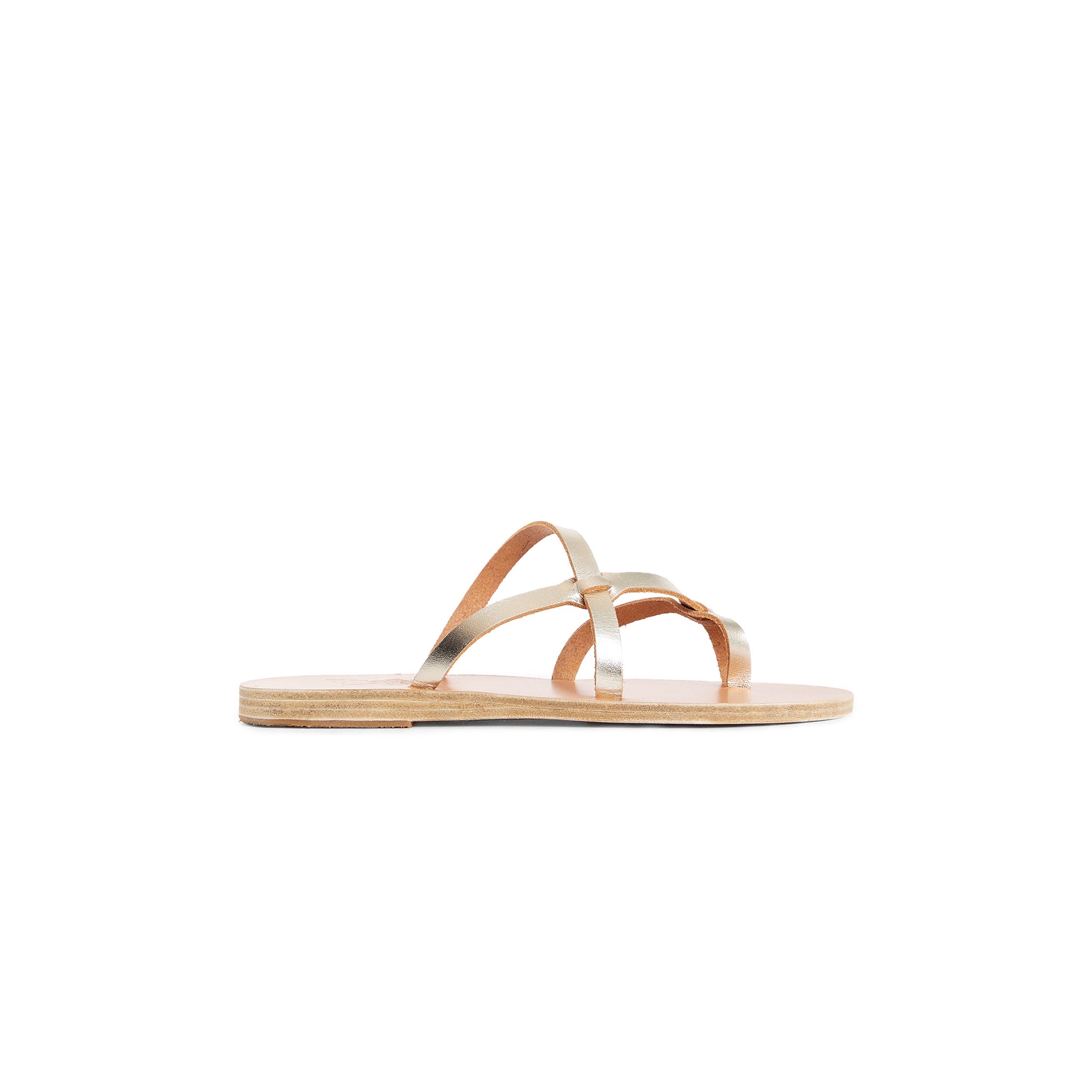 ANCIENT GREEK SANDALS WOMAN SILVER SANDALS & SLIDES