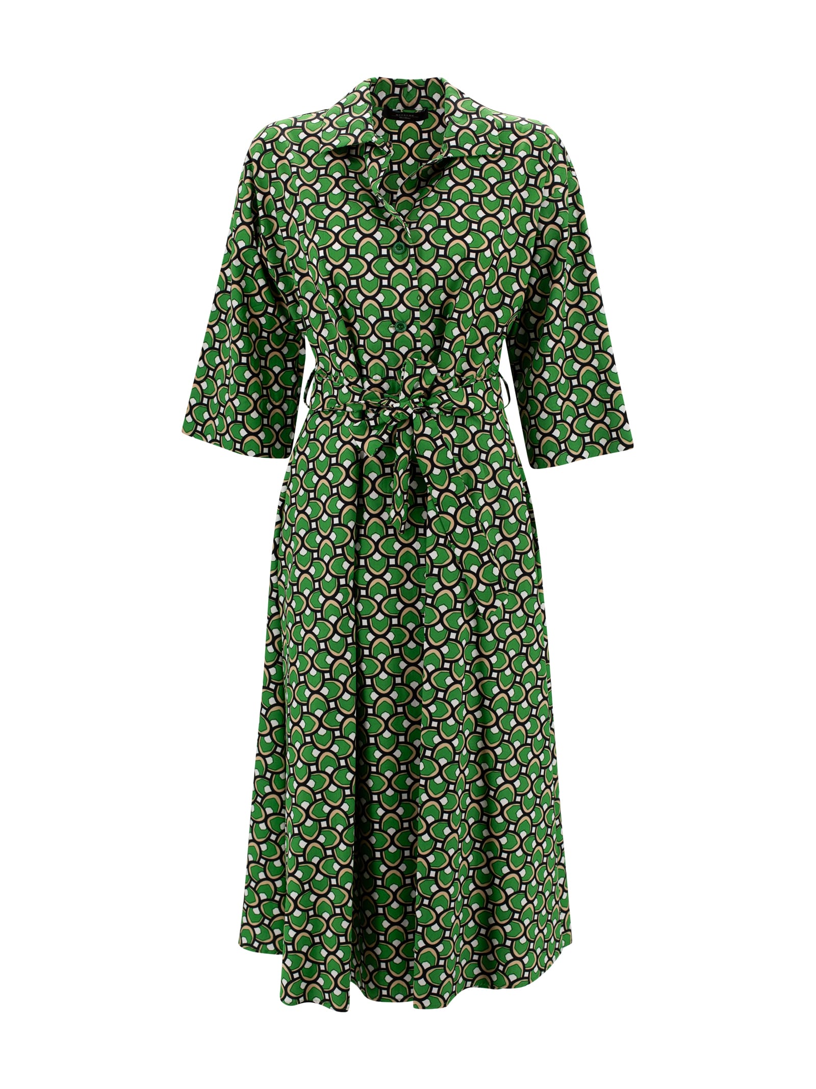 Weekend Max Mara 印花棉质连衣裙