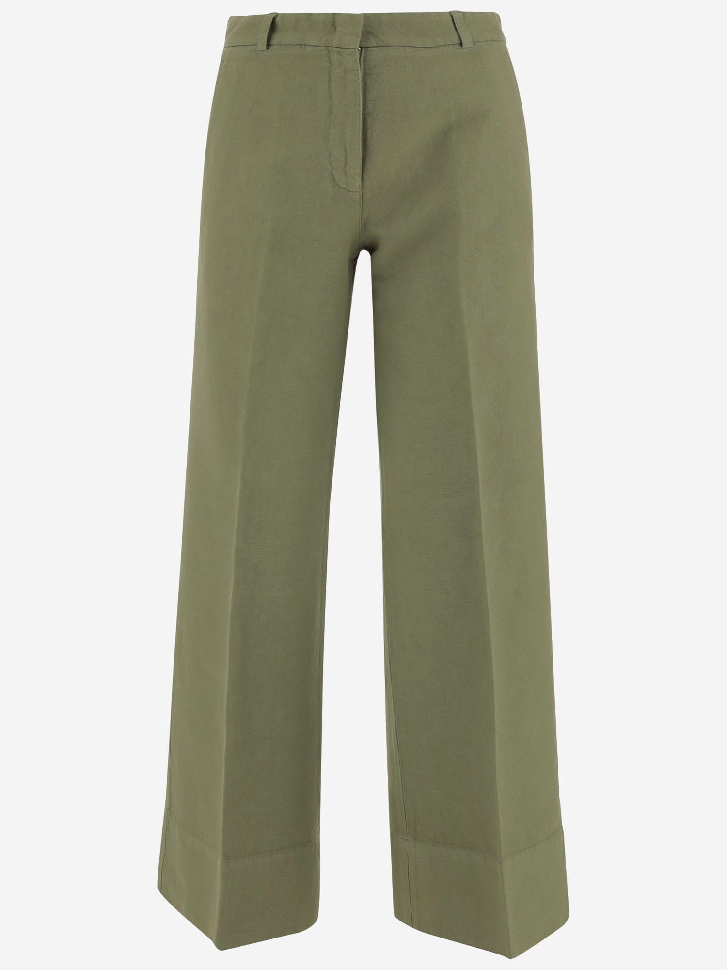 QL2 Linen And Cotton Pants