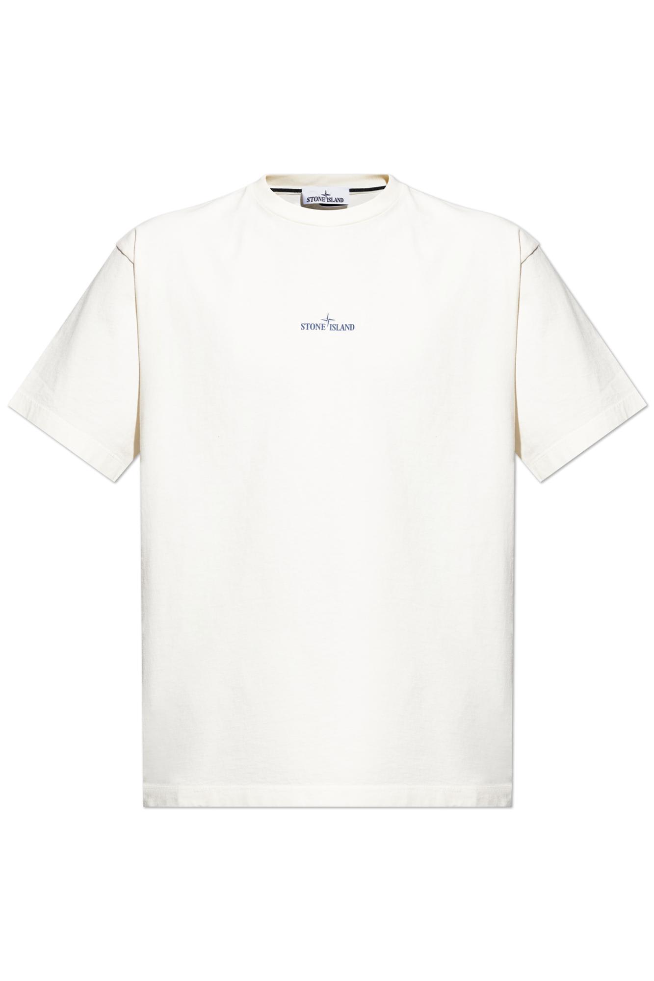 Stone Island T-shirt With Printed Logo