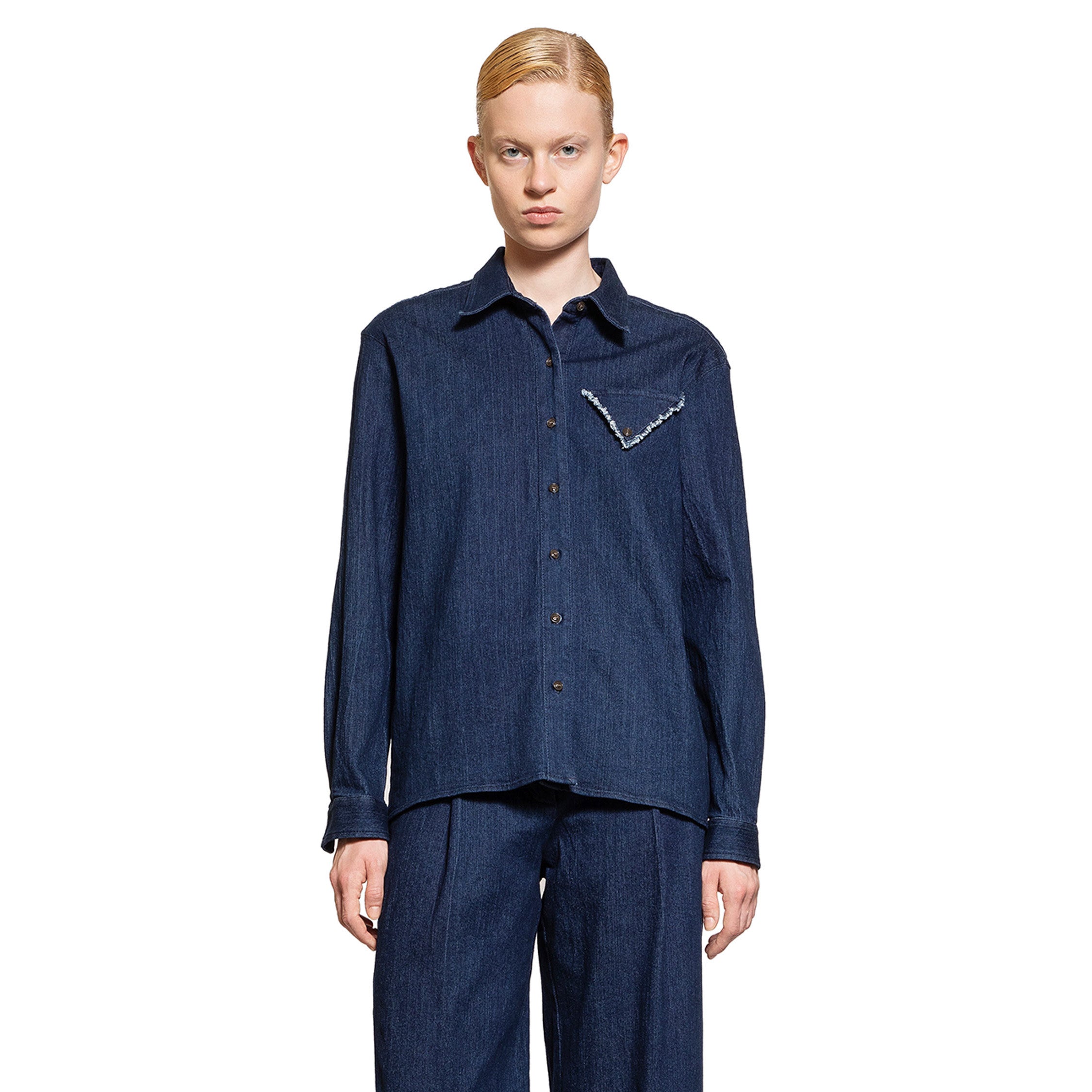 THE GARMENT WOMAN BLUE SHIRTS