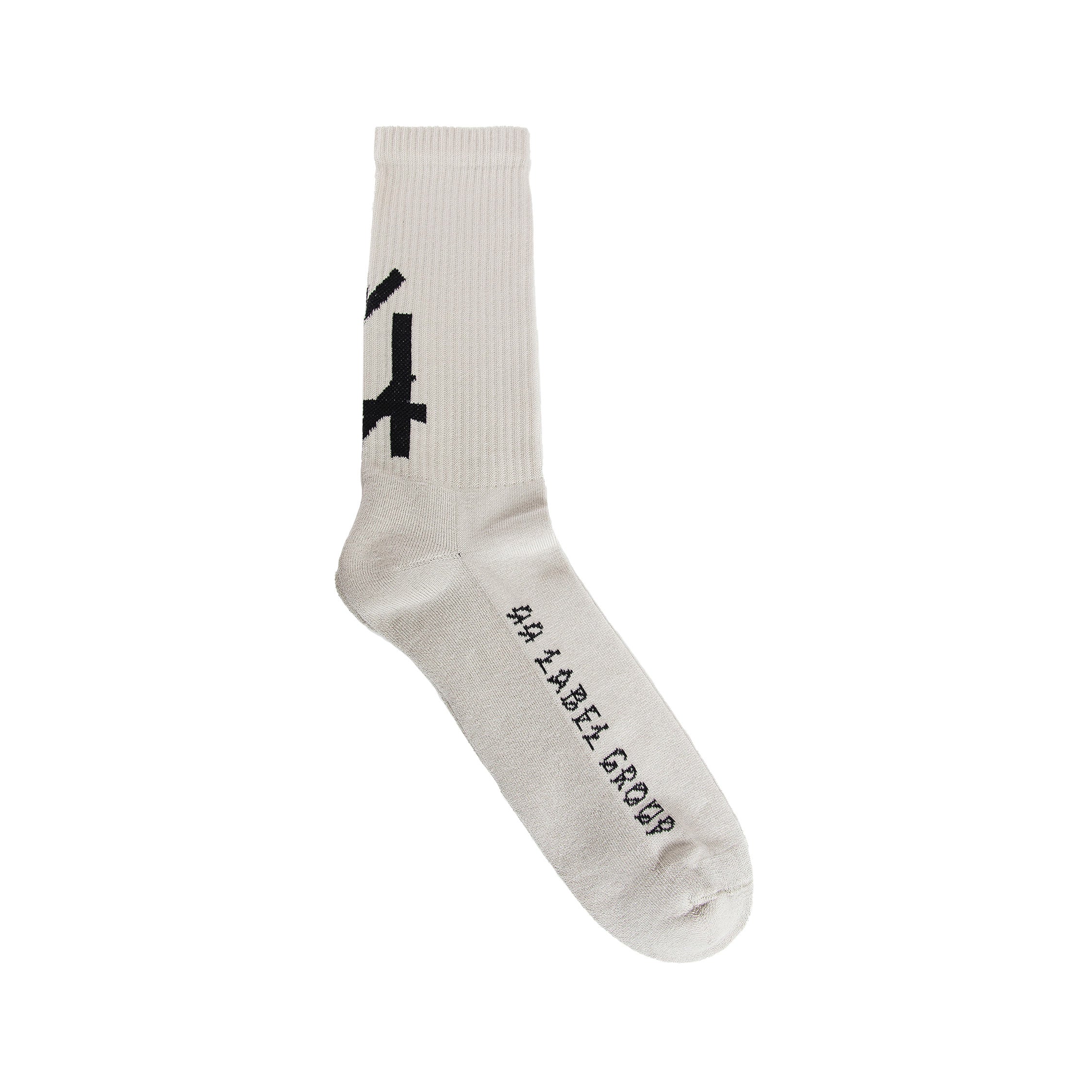 44 LABEL GROUP MAN OFF-WHITE SOCKS