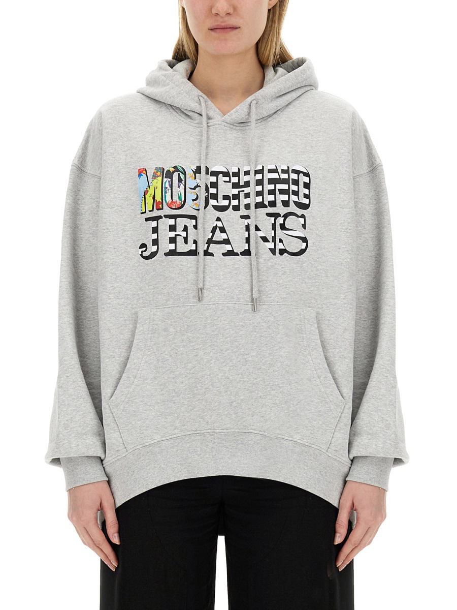 Moschino Jeans  logo印花卫衣