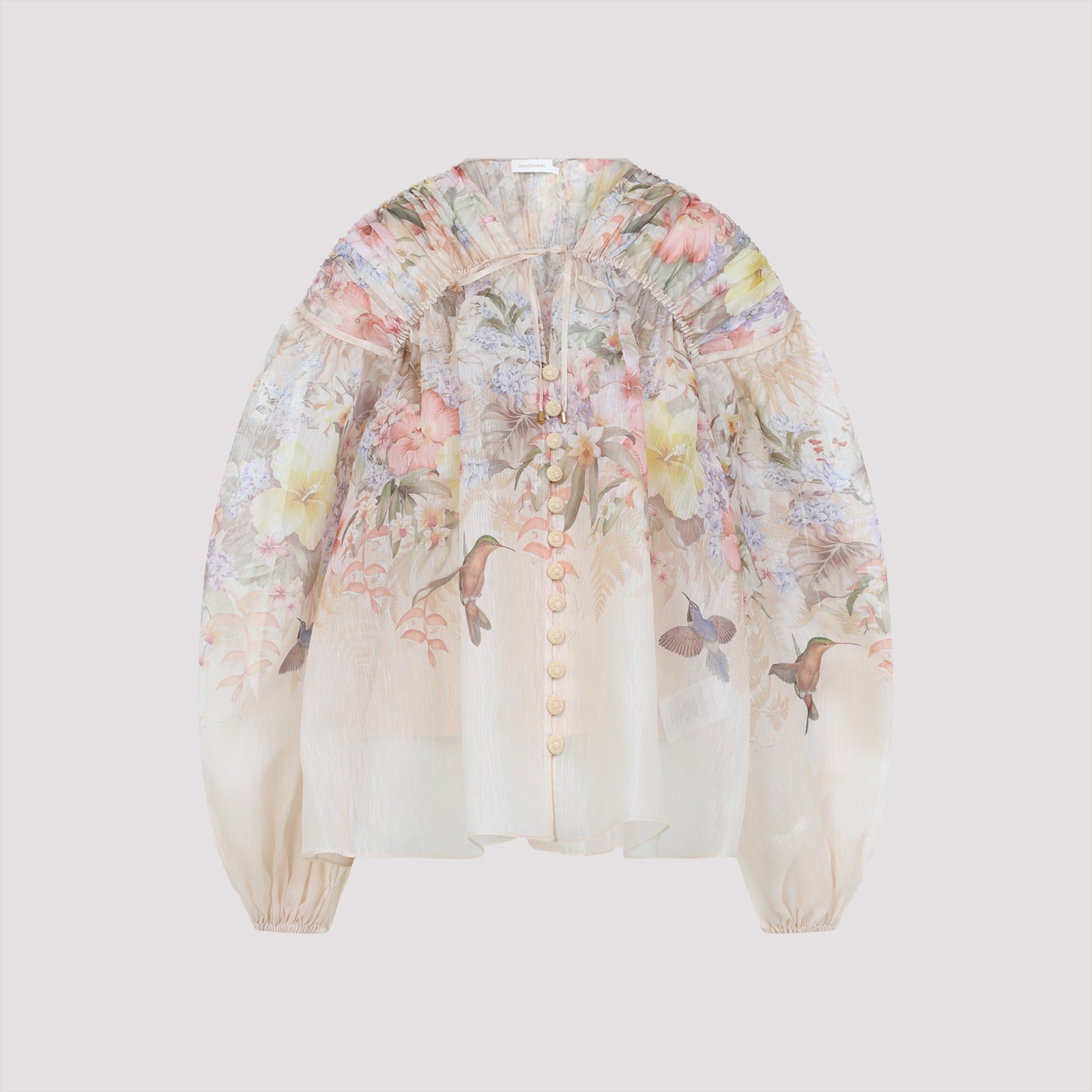 Zimmermann Illuminate Drawn Blouse