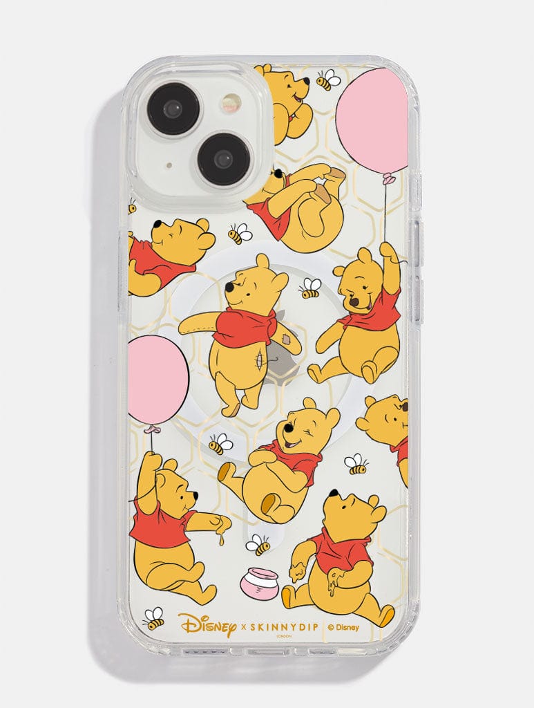 Disney Winnie the Pooh Mag Safe i Phone Case, i Phone 15 Pro Max Case