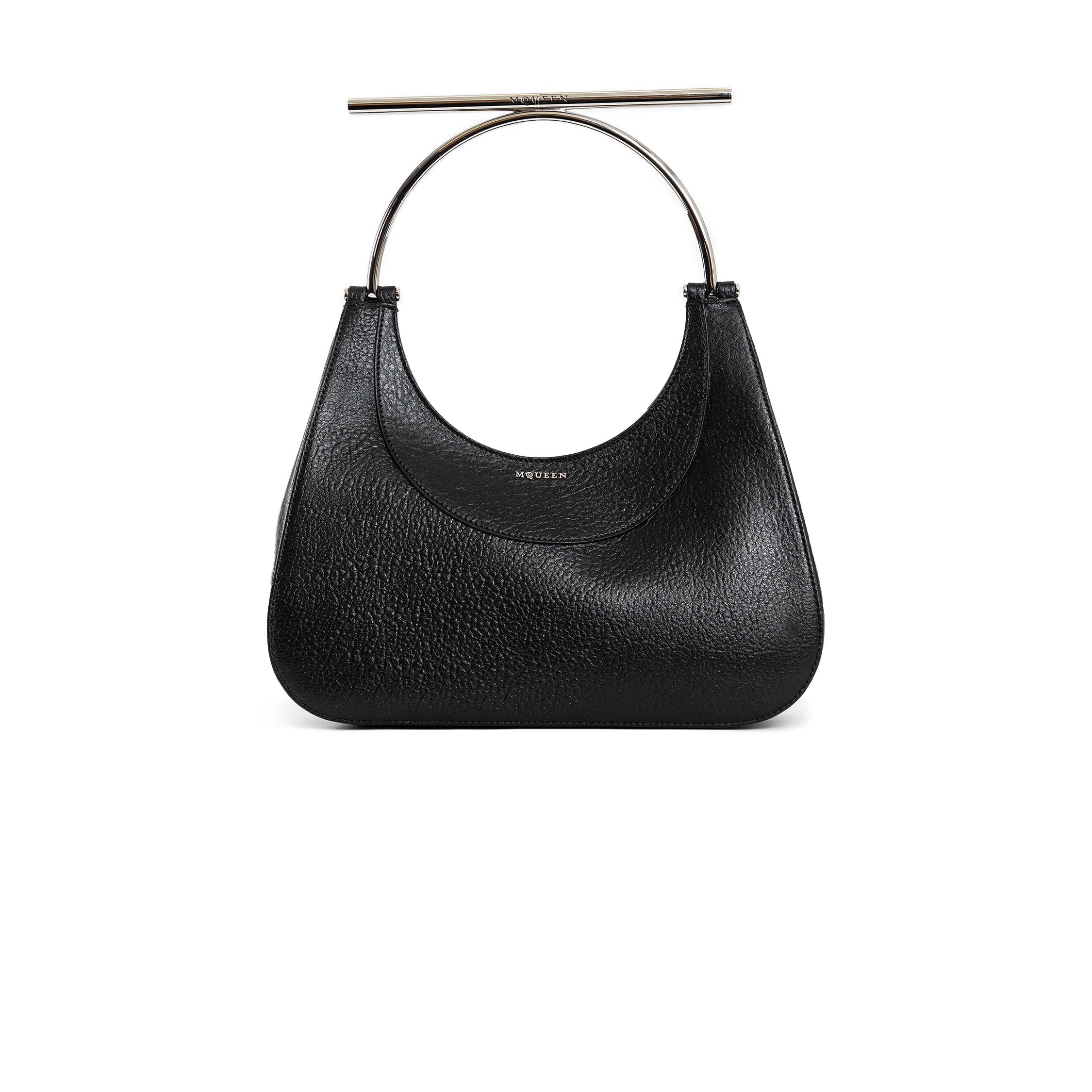ALEXANDER MCQUEEN WOMAN BLACK TOP HANDLE BAGS