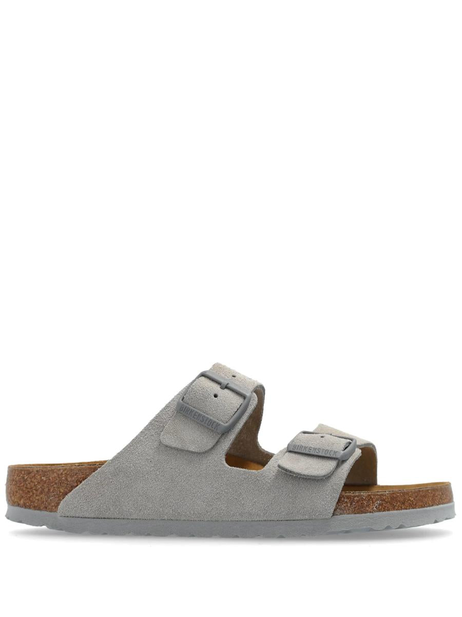 Birkenstock Arizona Stone Coin, Suede Leather Shoes