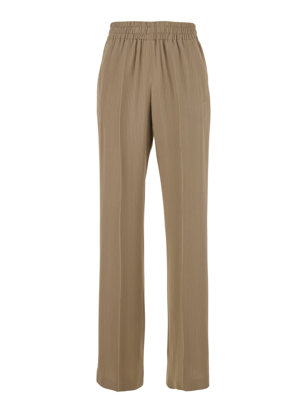 Golden Goose Journey W`s Jogging Brittany Blend Viscose Pinstripes