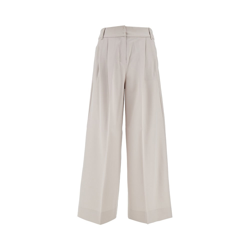 MAX MARA S Twill pants with darts Woman 42