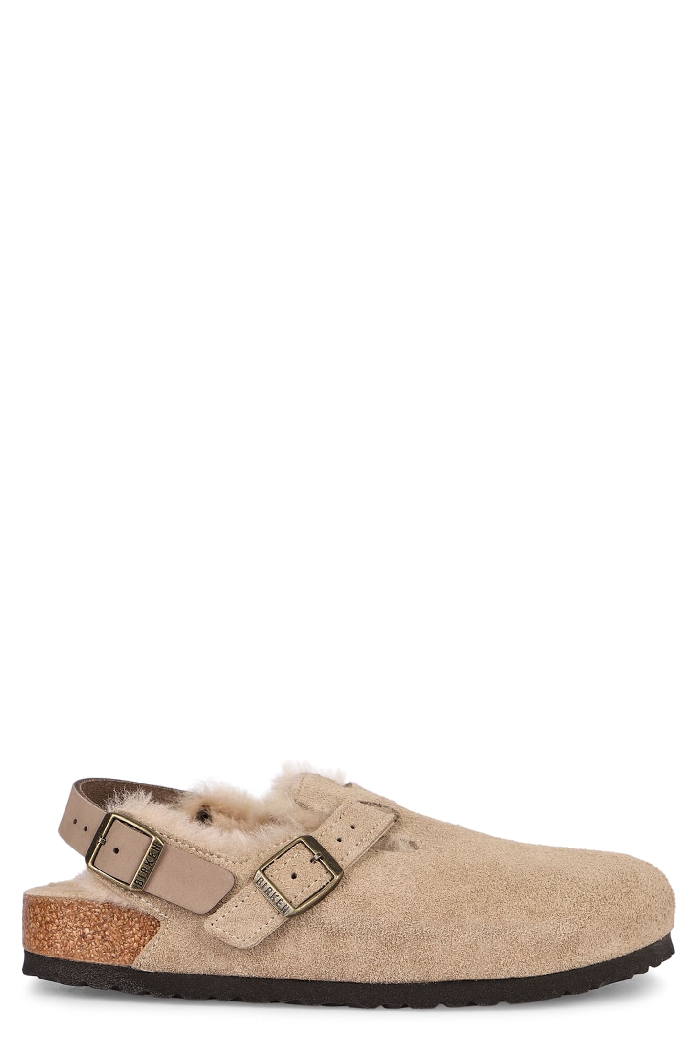 Birkenstock东京麂皮穆勒鞋