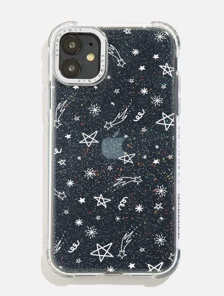 White Celestial Shock i Phone Case, i Phone XR / 11 Case
